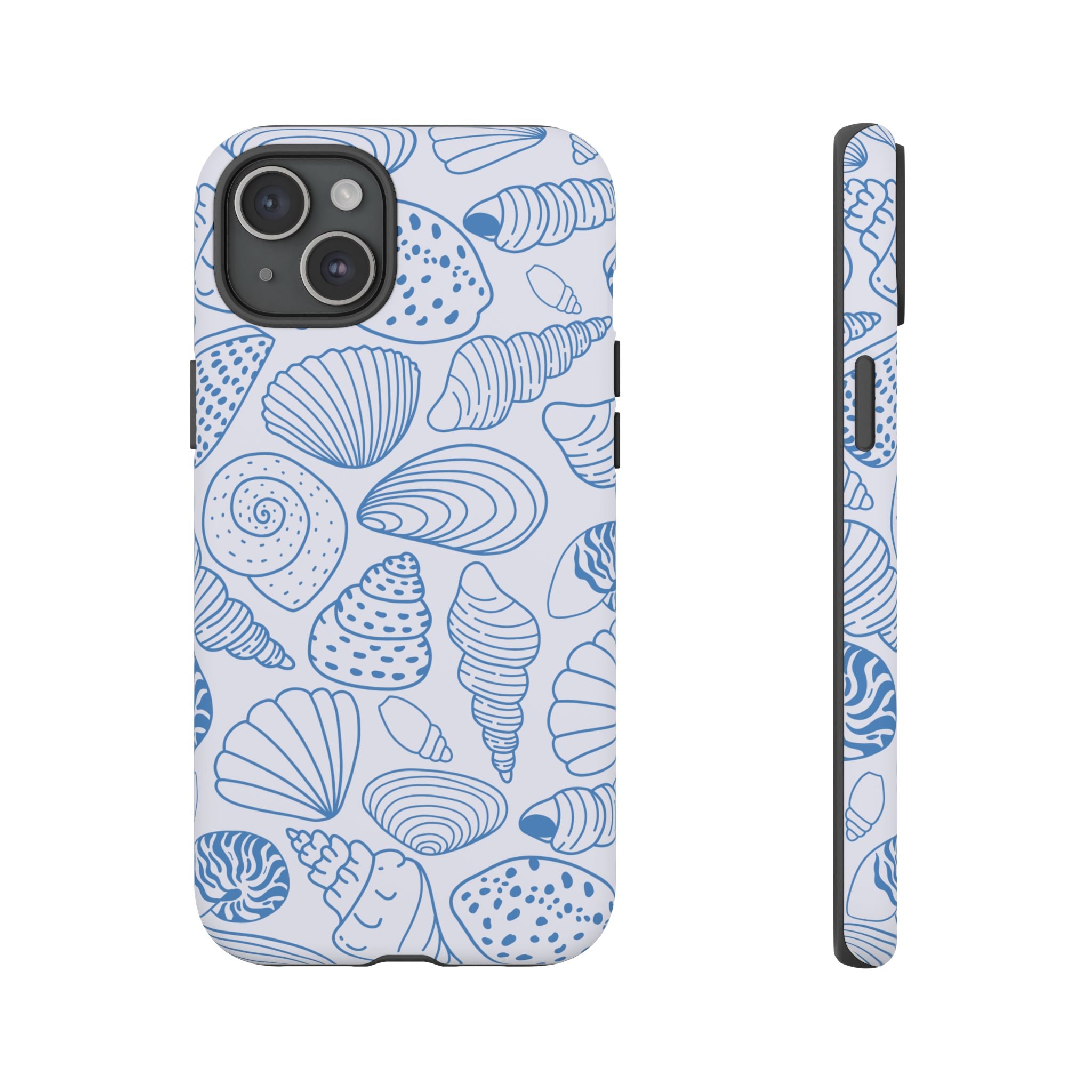 Coastal Blue Shells Phone Case