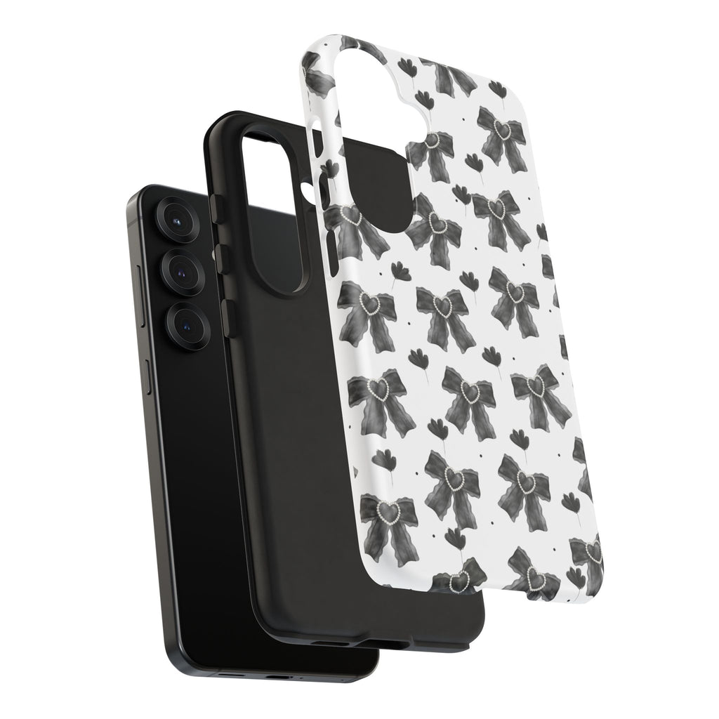 Midnight Bows Phone Case