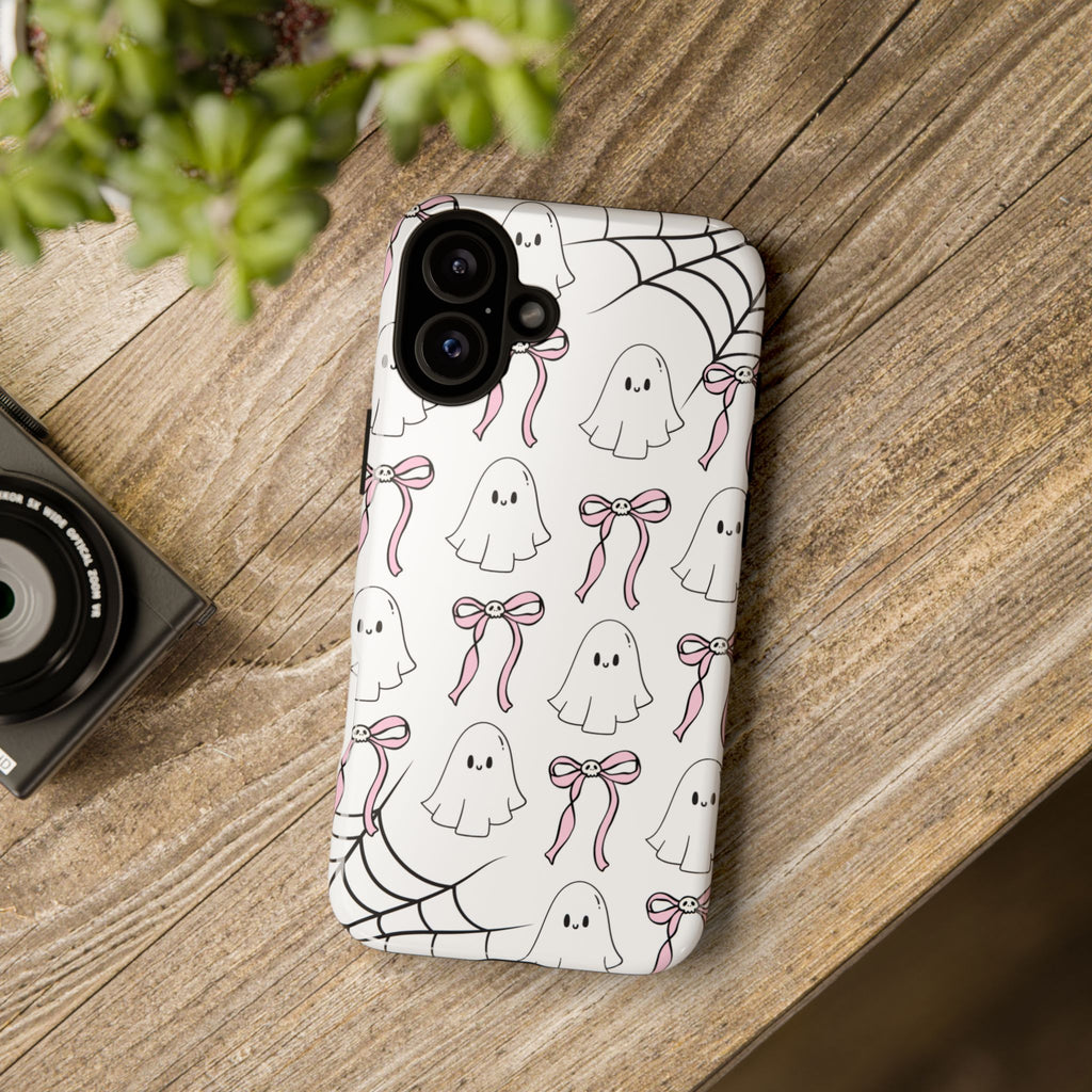 BOO! BOWS (Pink) Phone Case