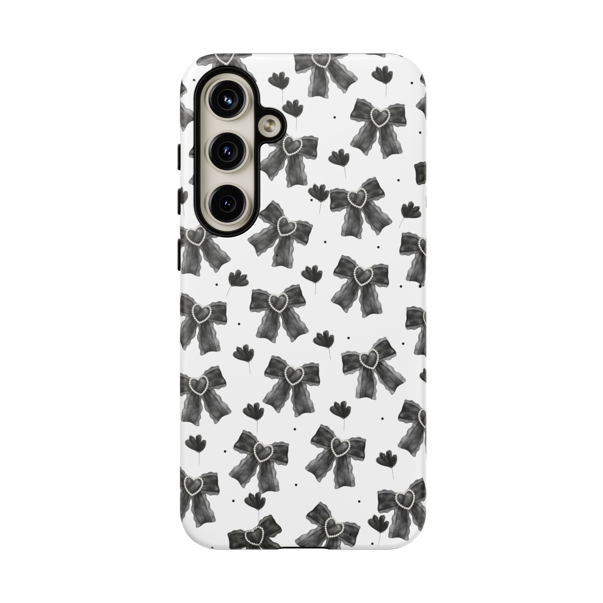 Midnight Bows Phone Case