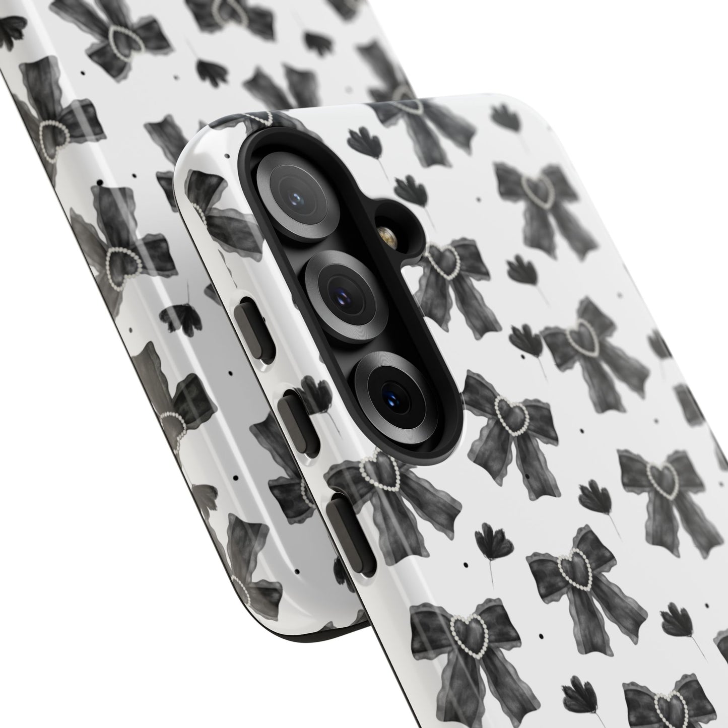 Midnight Bows Phone Case