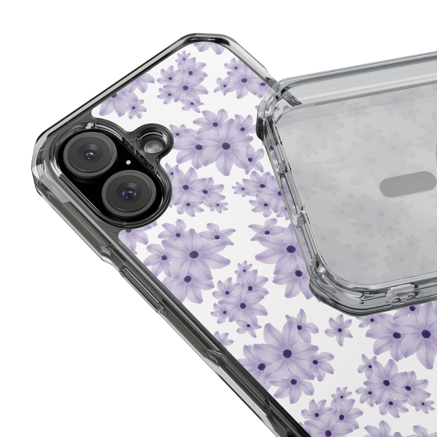 Lavendar Floral MagSafe Phone Case