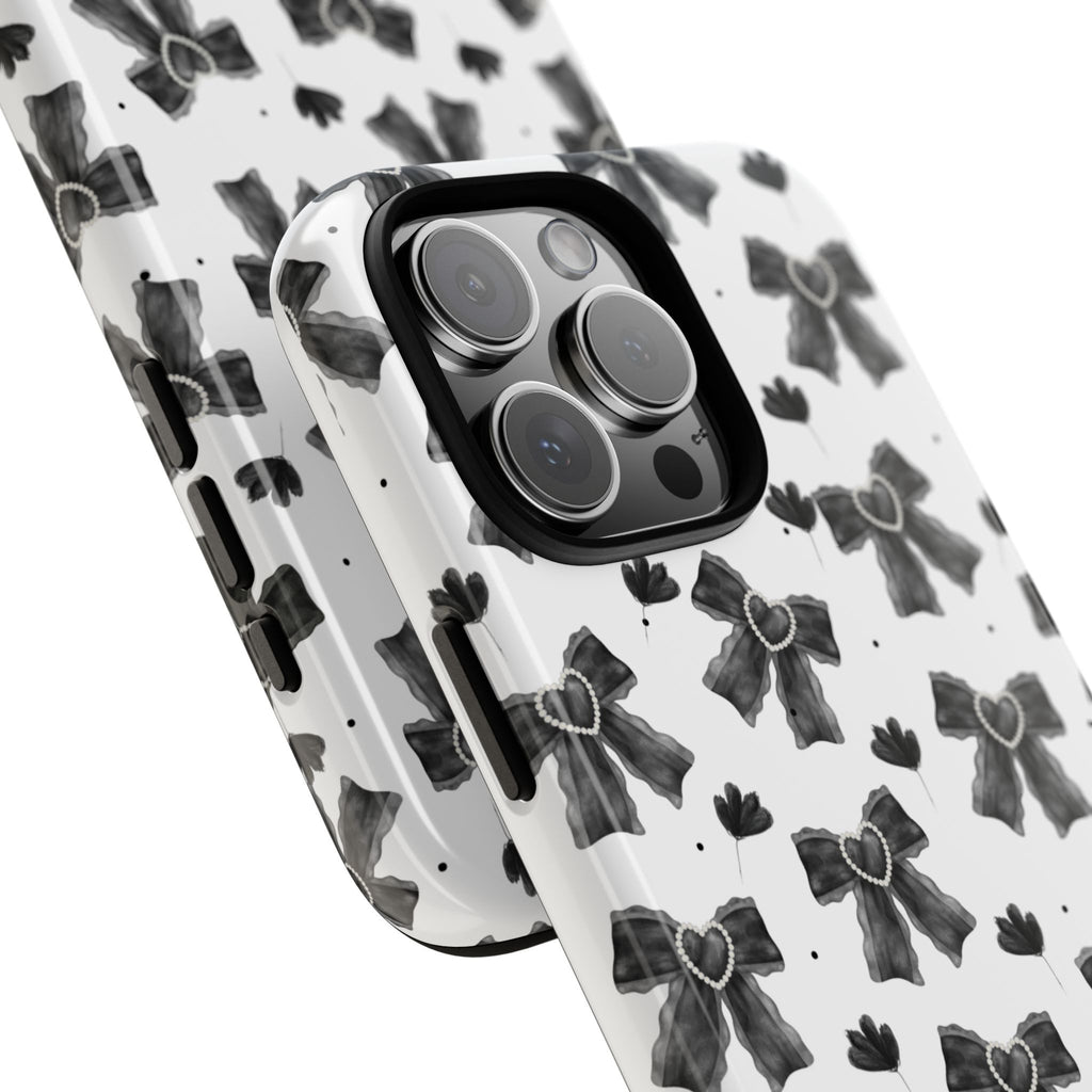 Midnight Bows Phone Case