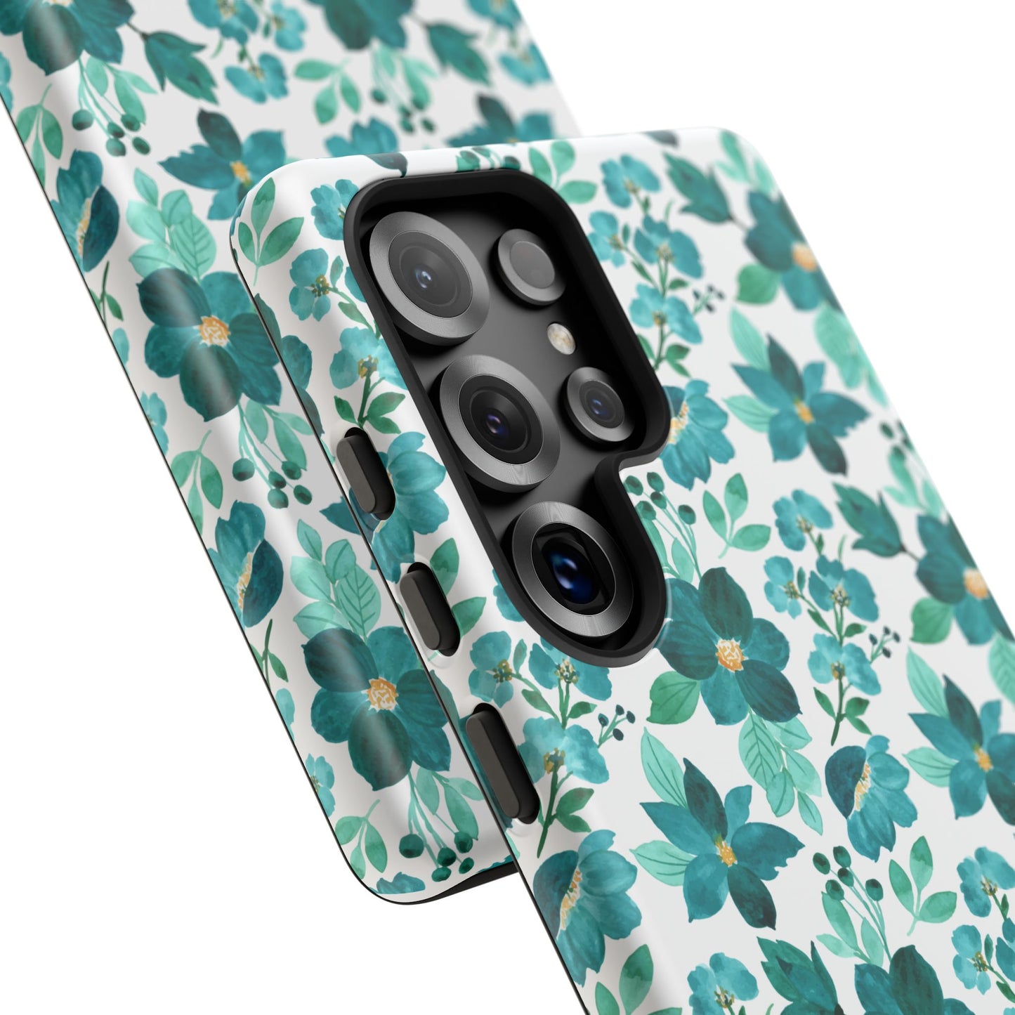 Emerald Blooms Phone Case