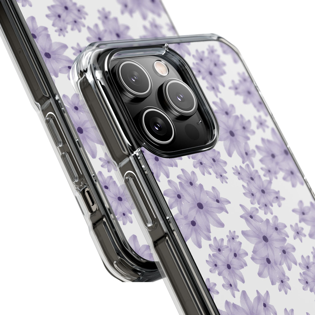 Lavendar Floral MagSafe Phone Case