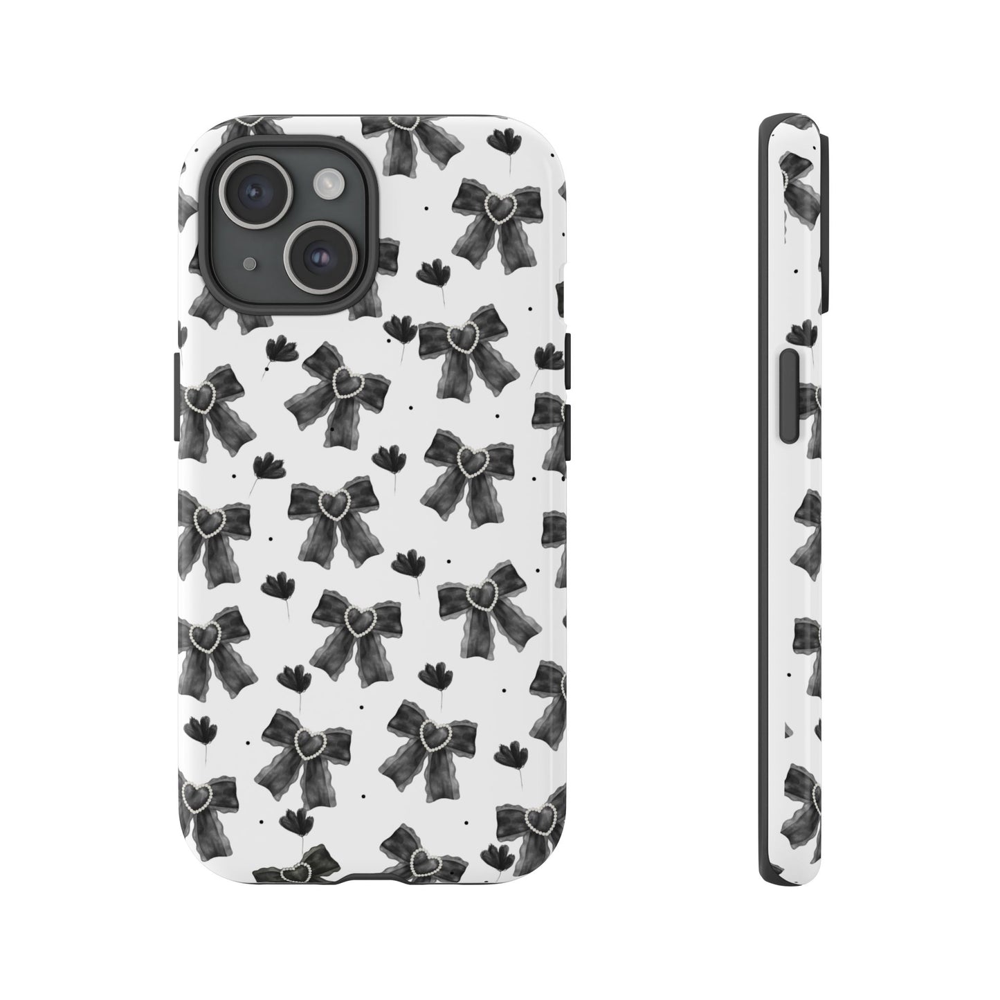 Midnight Bows Phone Case