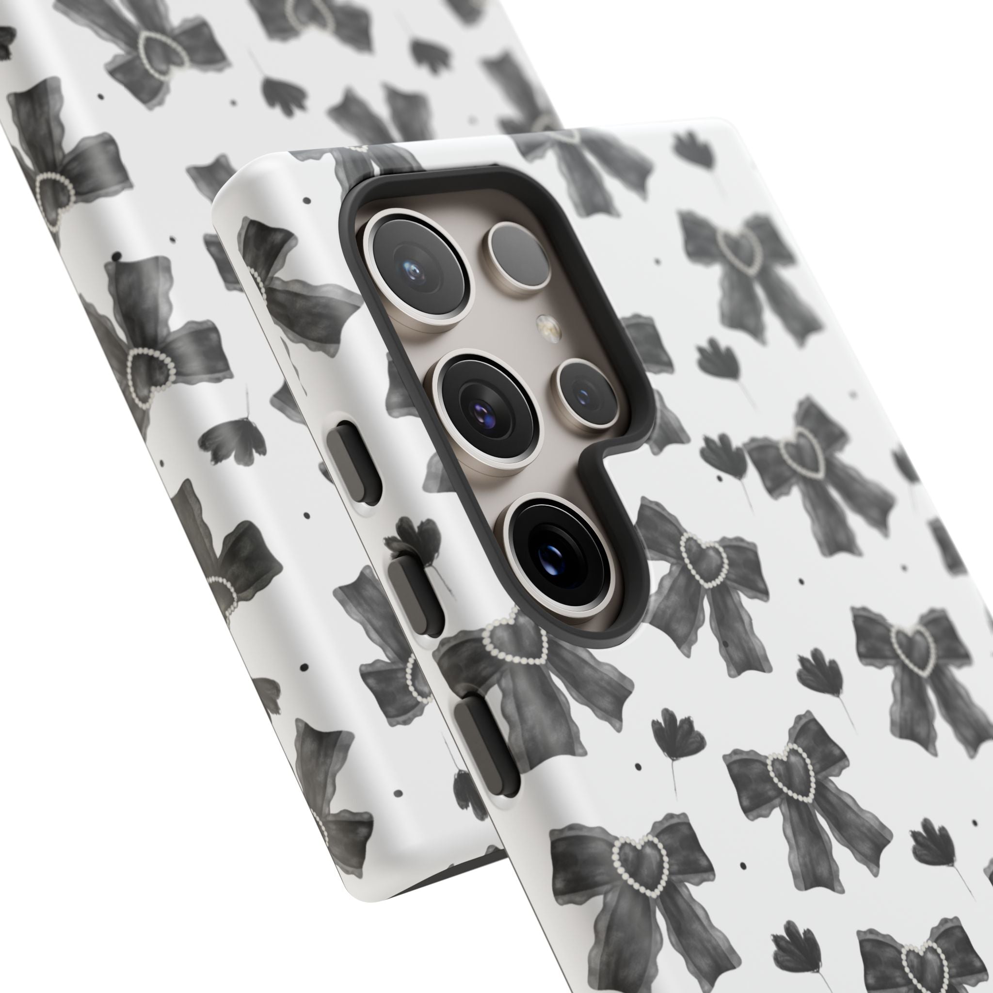 Midnight Bows Phone Case