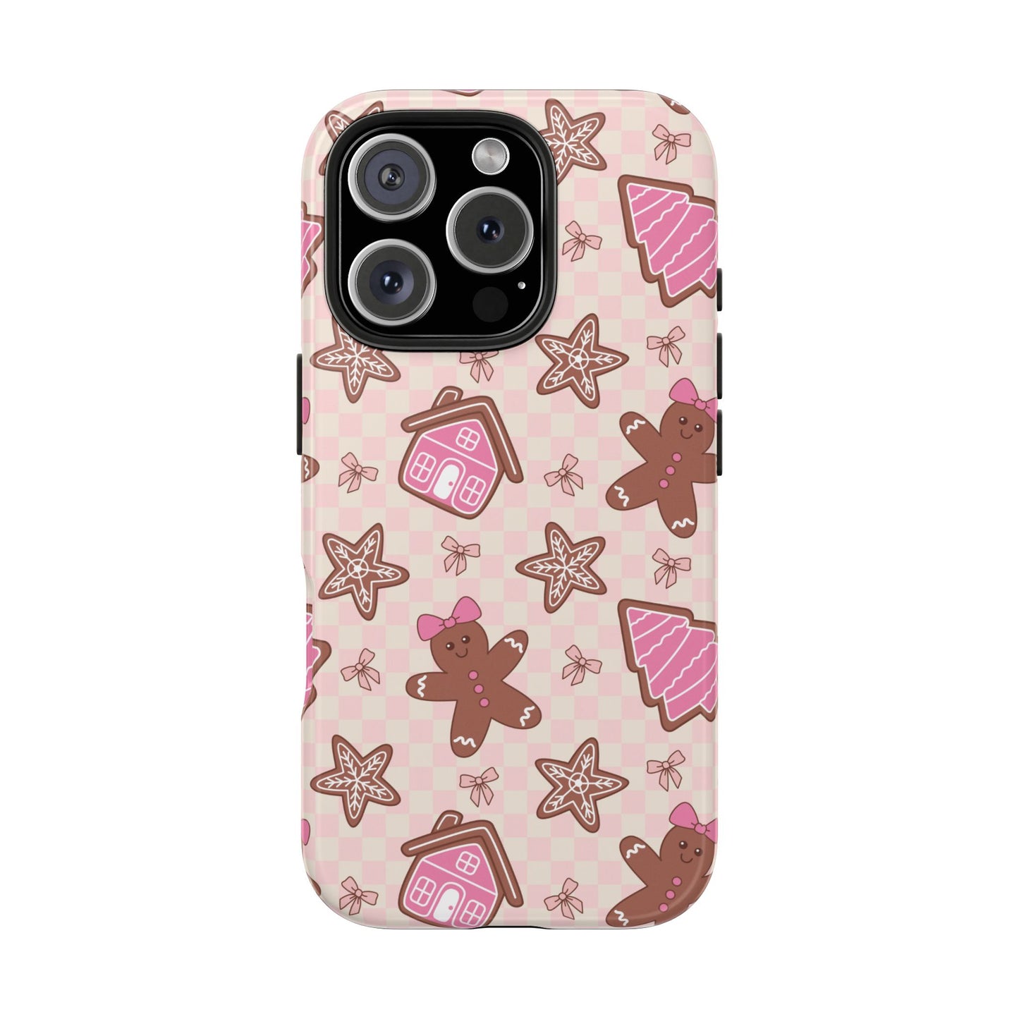 Cozy Pink Gingerbread Lane