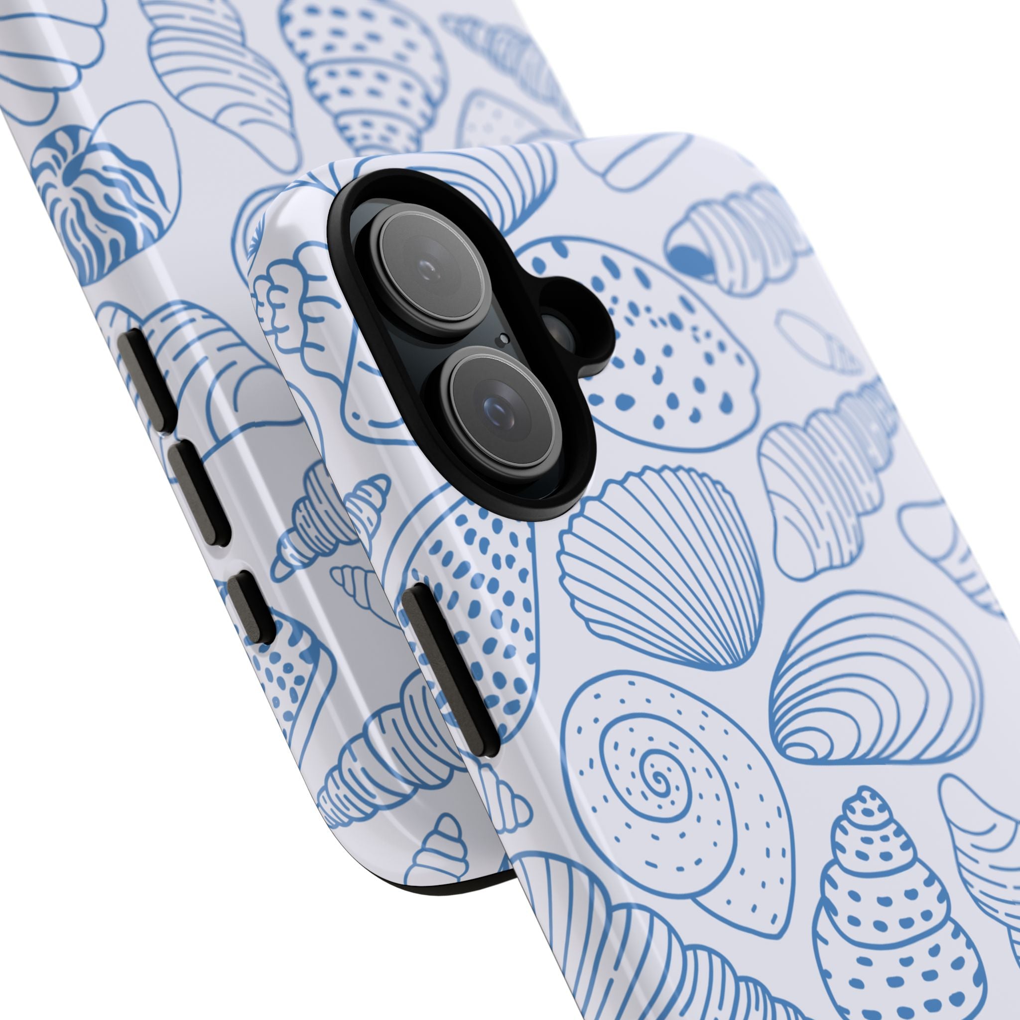 Coastal Blue Shells Phone Case