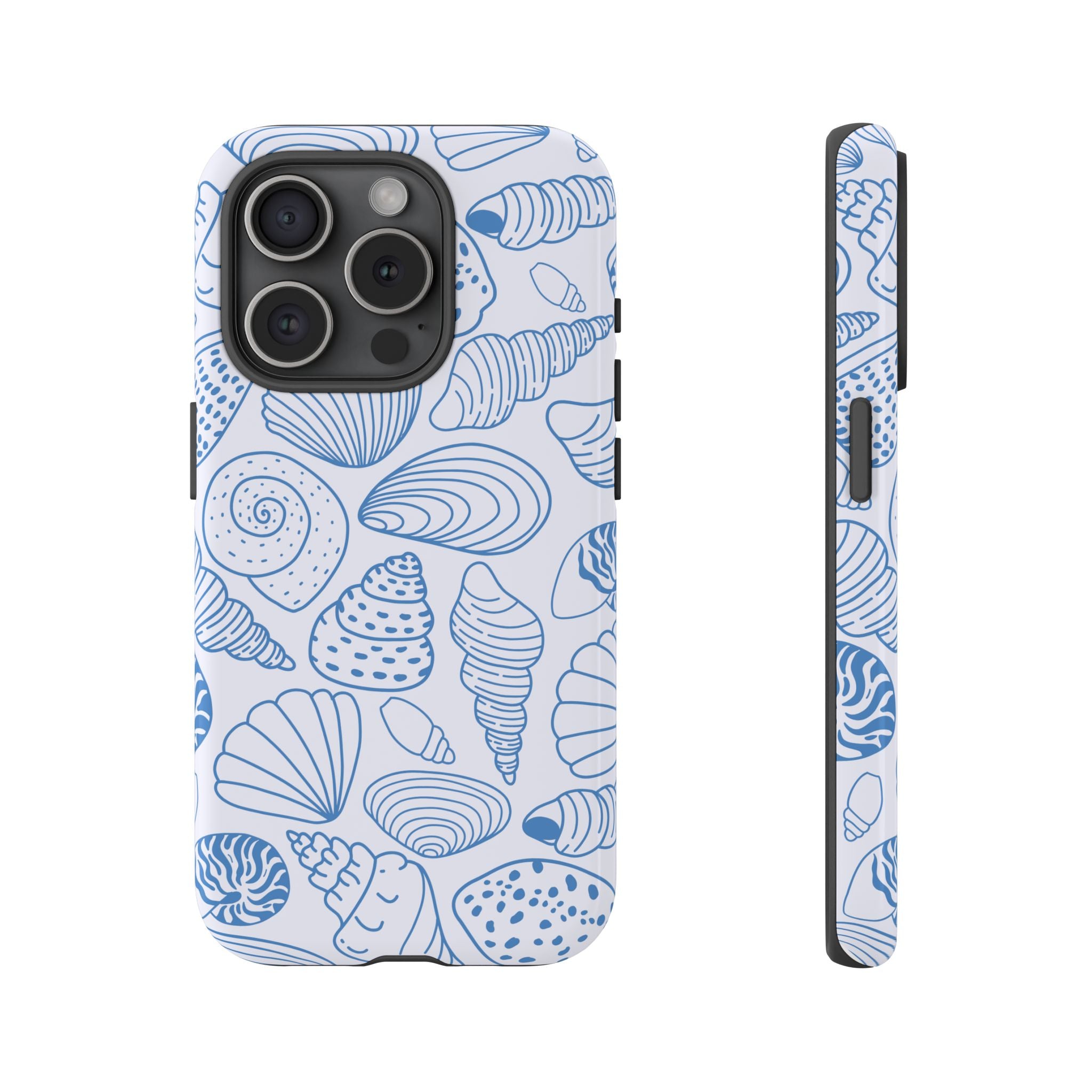 Coastal Blue Shells Phone Case