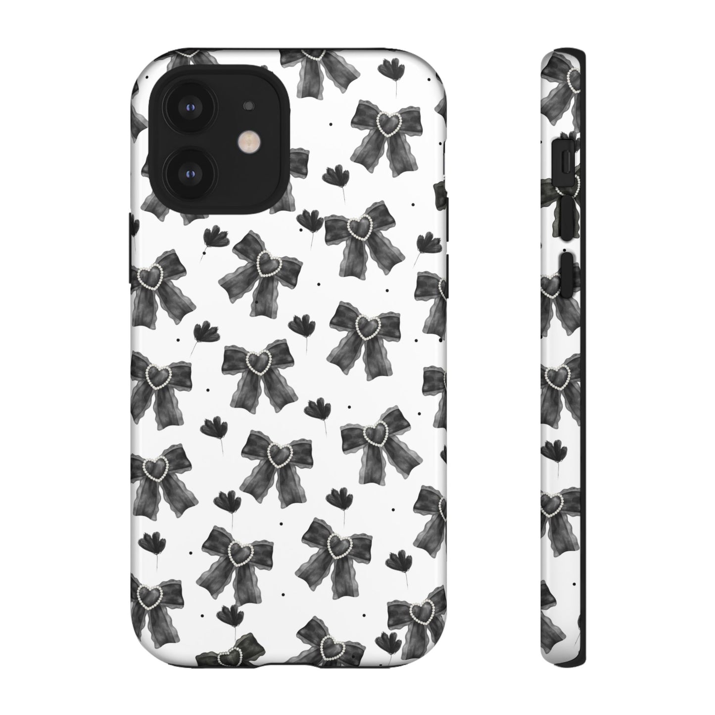 Midnight Bows Phone Case