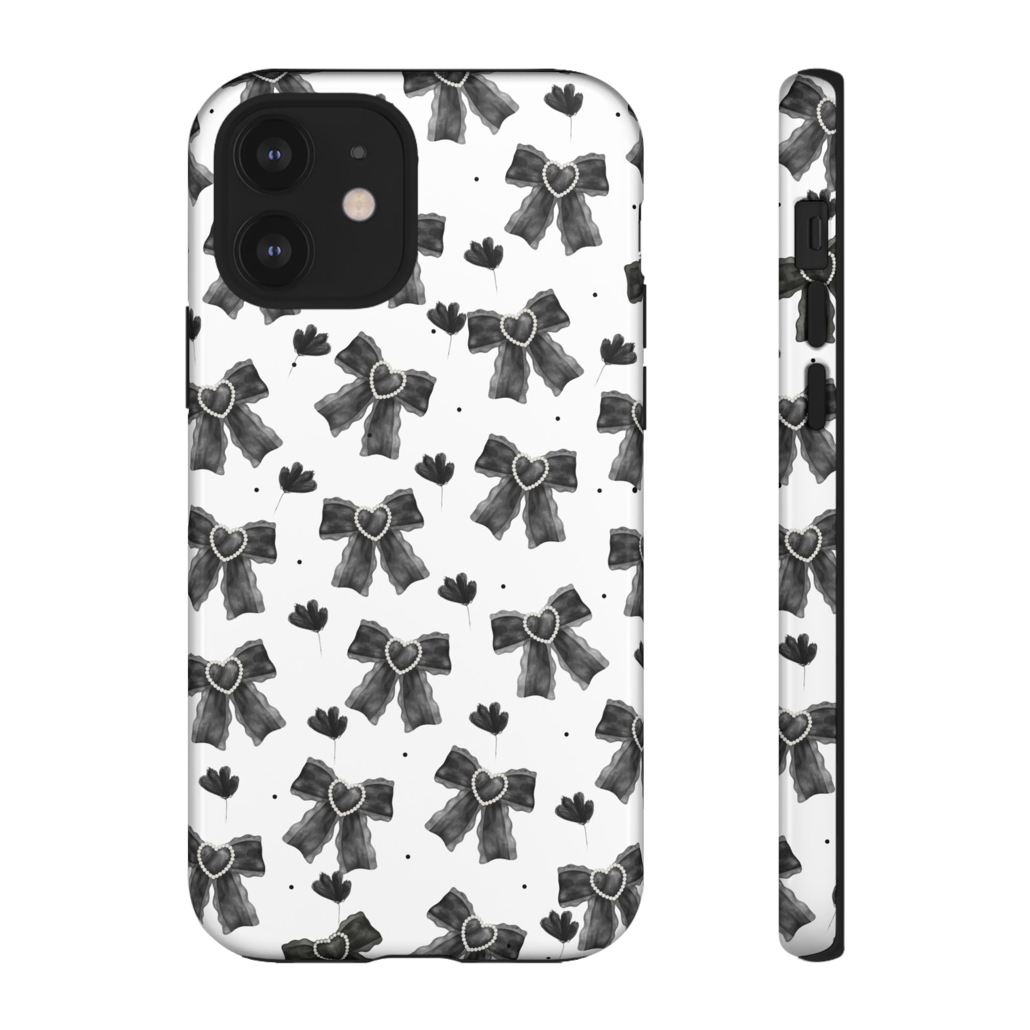 Midnight Bows Phone Case