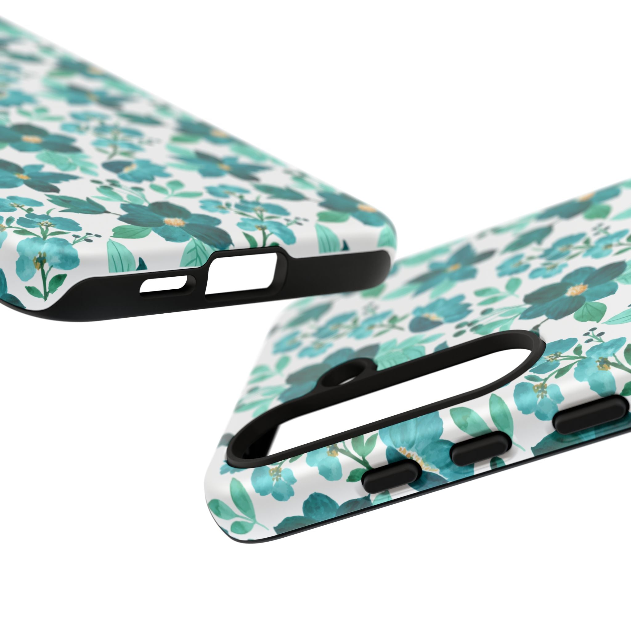 Emerald Blooms Phone Case