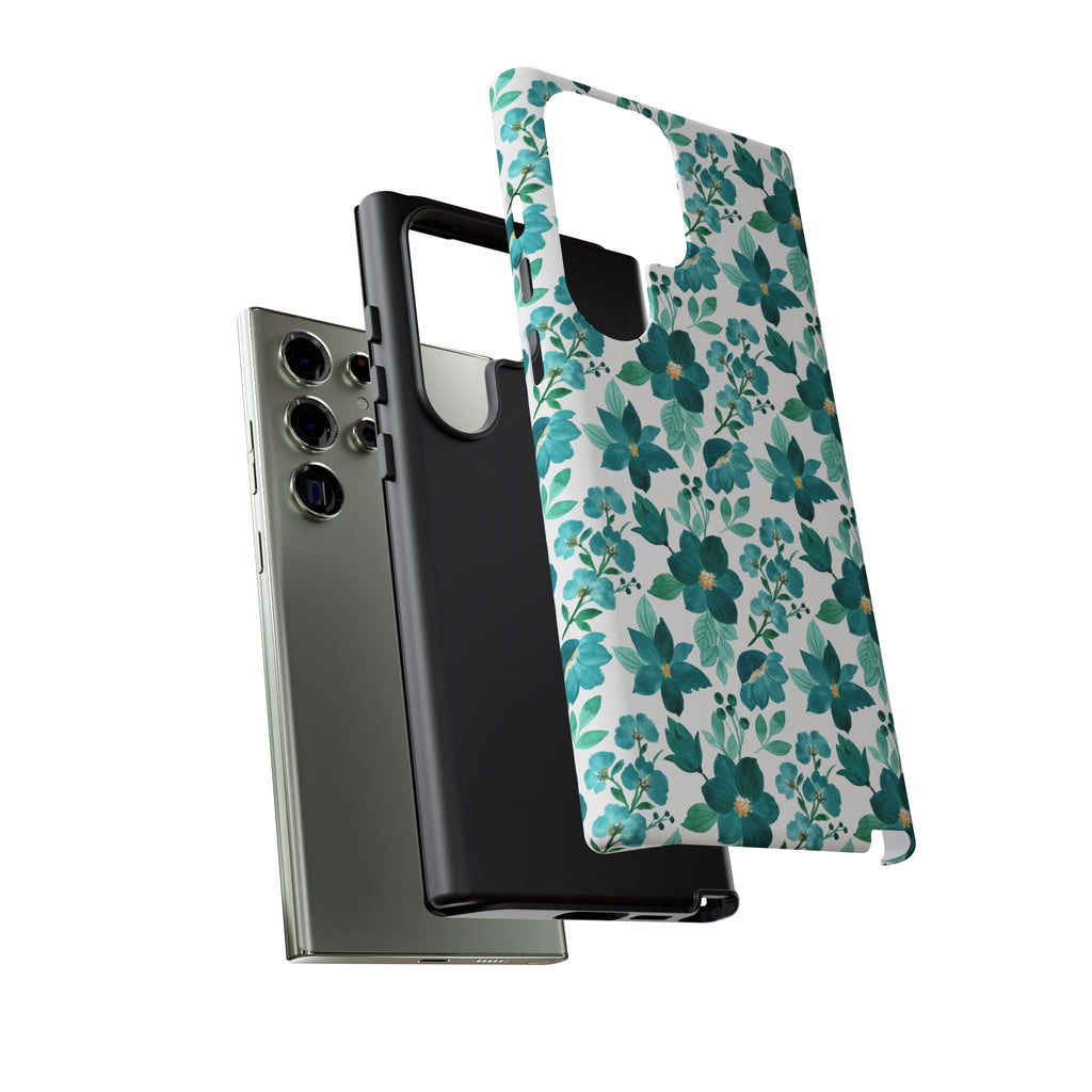 Emerald Blooms Phone Case