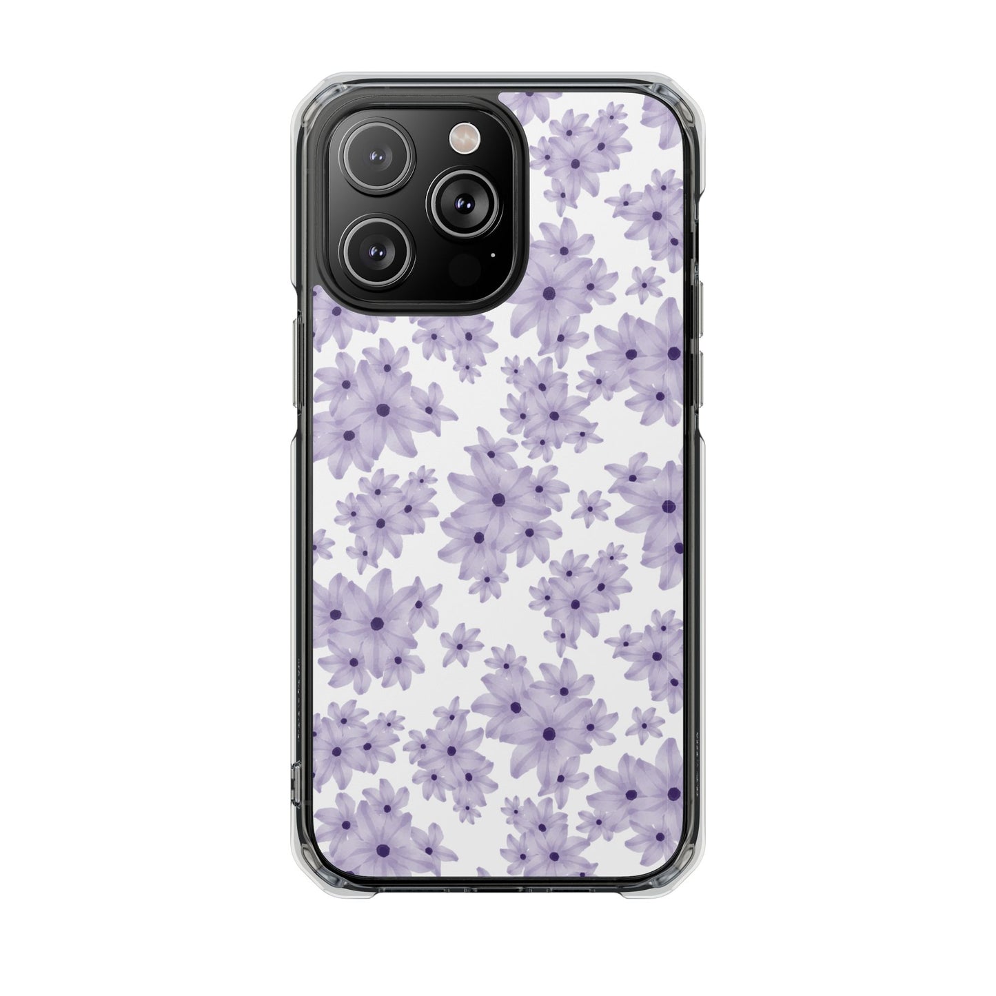 Lavendar Floral MagSafe Phone Case