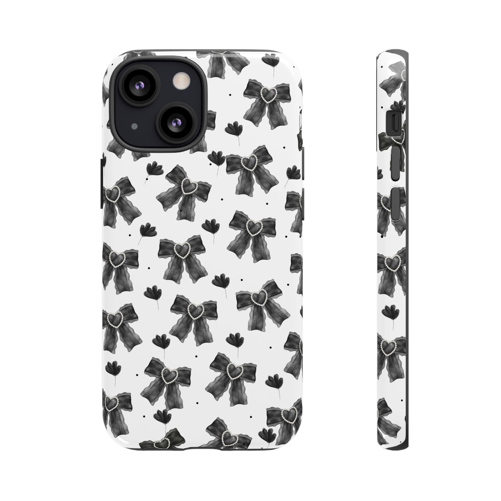Midnight Bows Phone Case