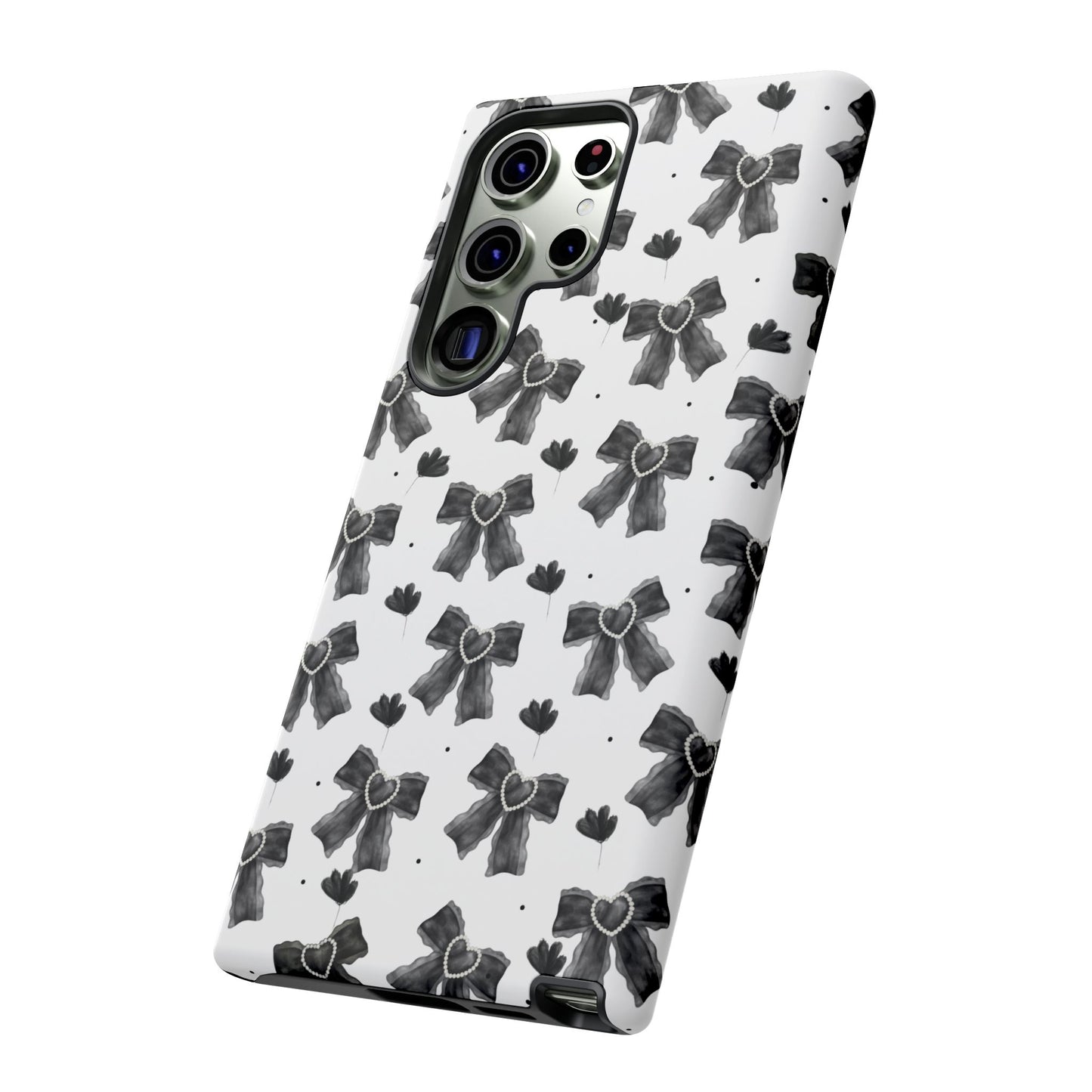 Midnight Bows Phone Case
