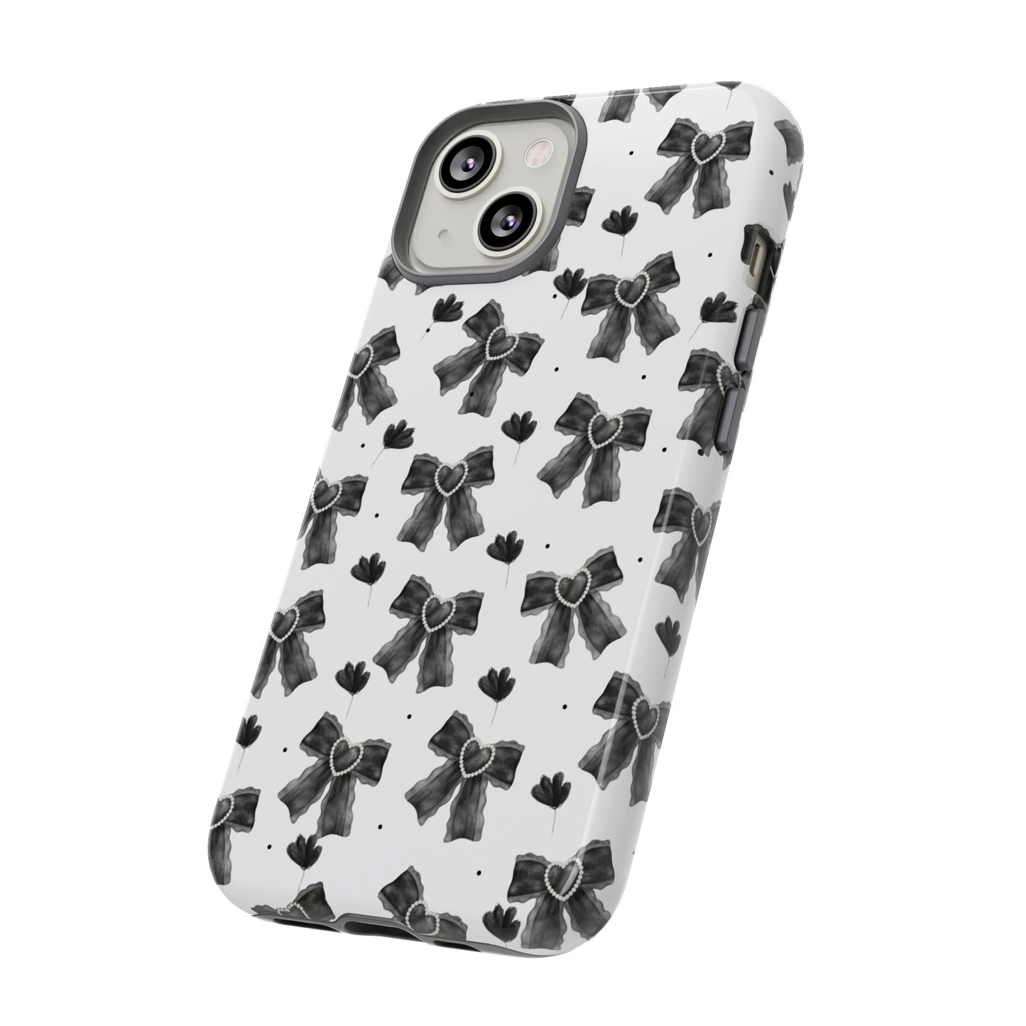 Midnight Bows Phone Case
