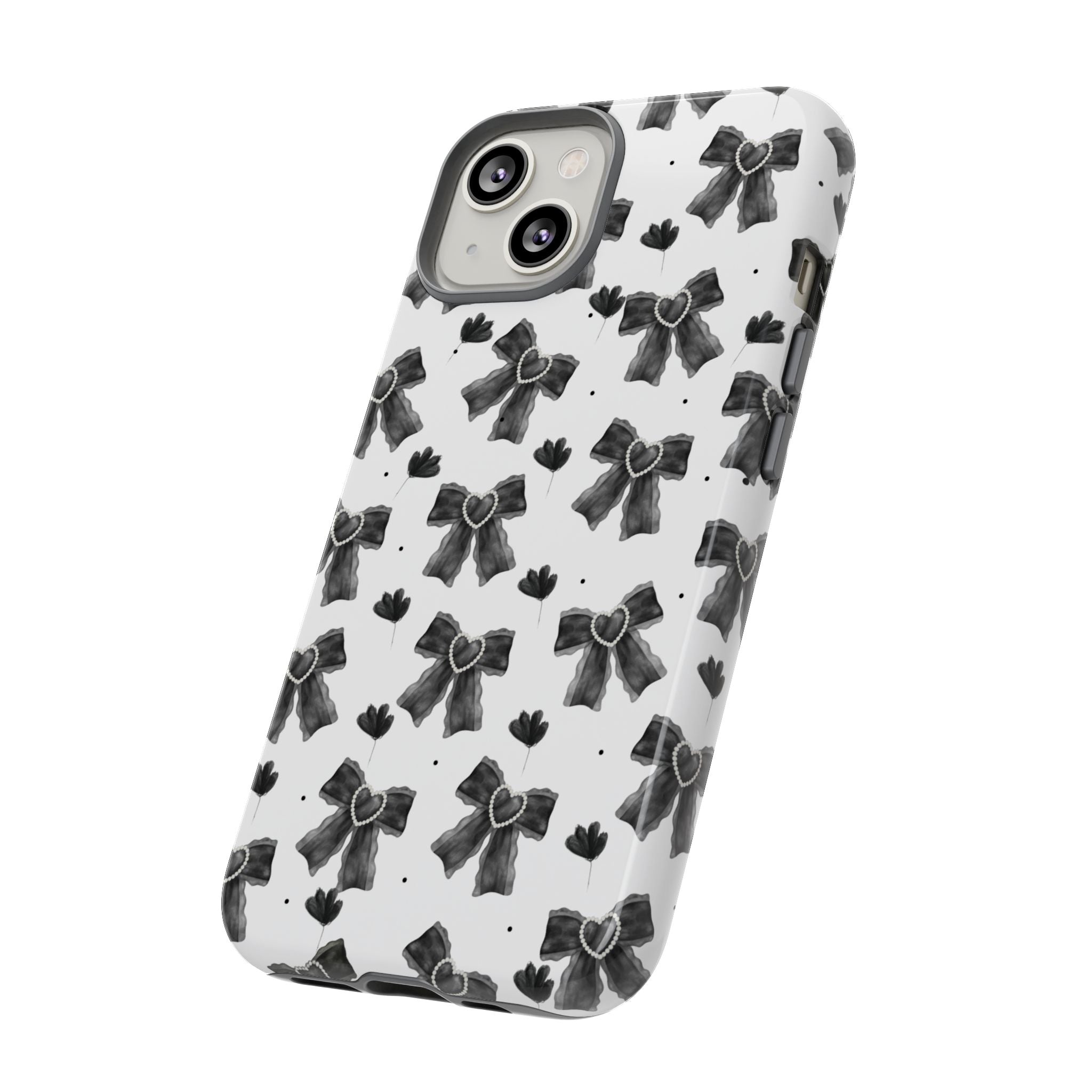 Midnight Bows Phone Case