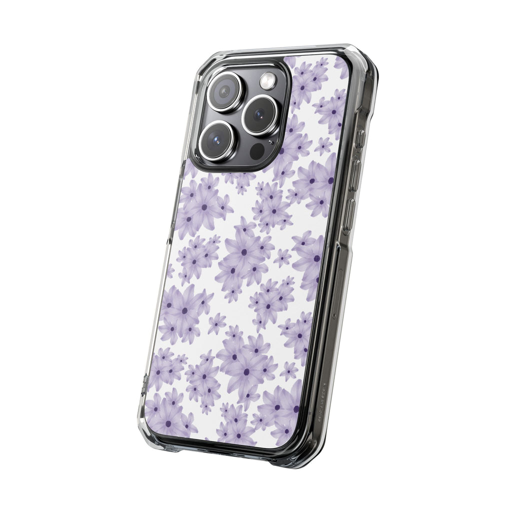 Lavendar Floral MagSafe Phone Case