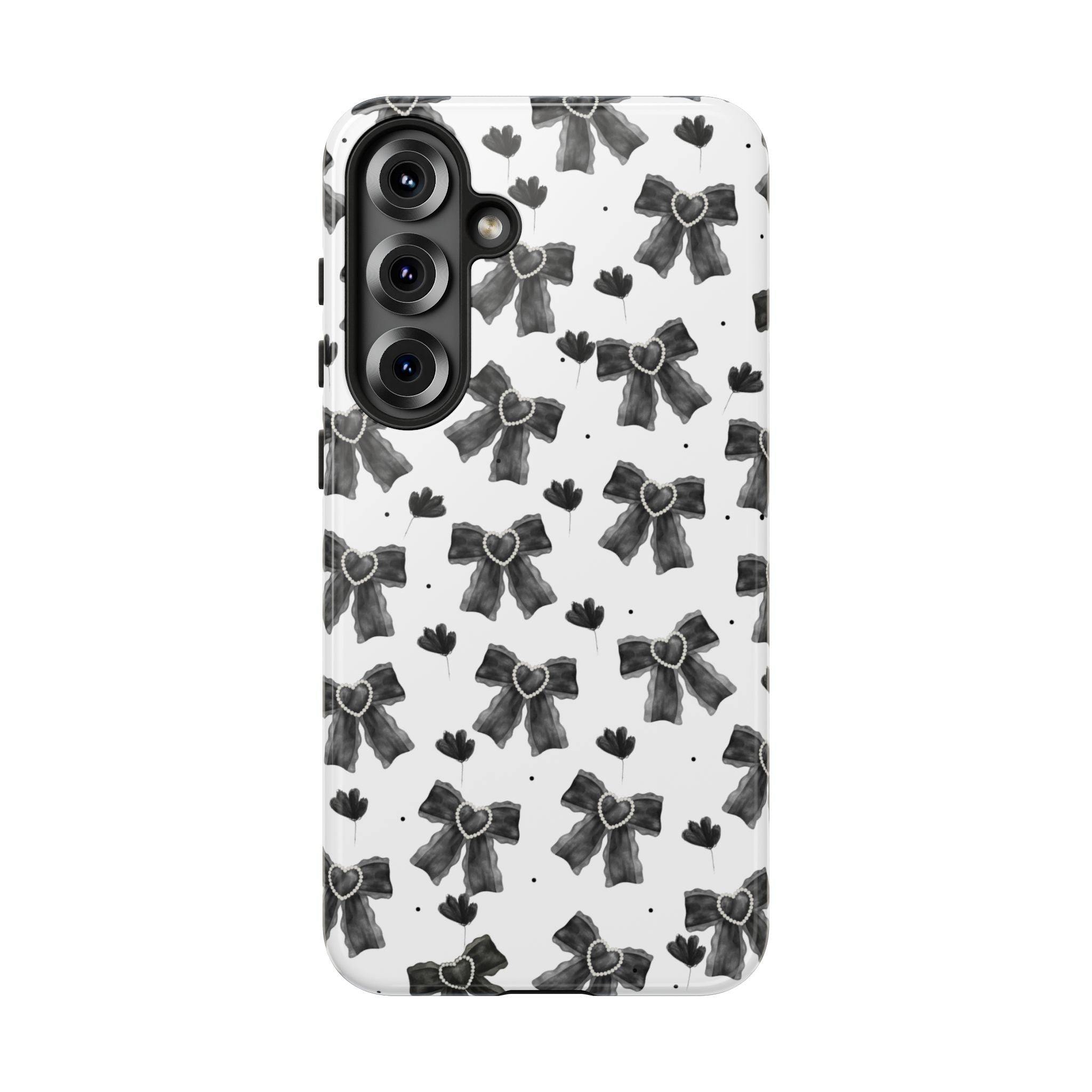 Midnight Bows Phone Case