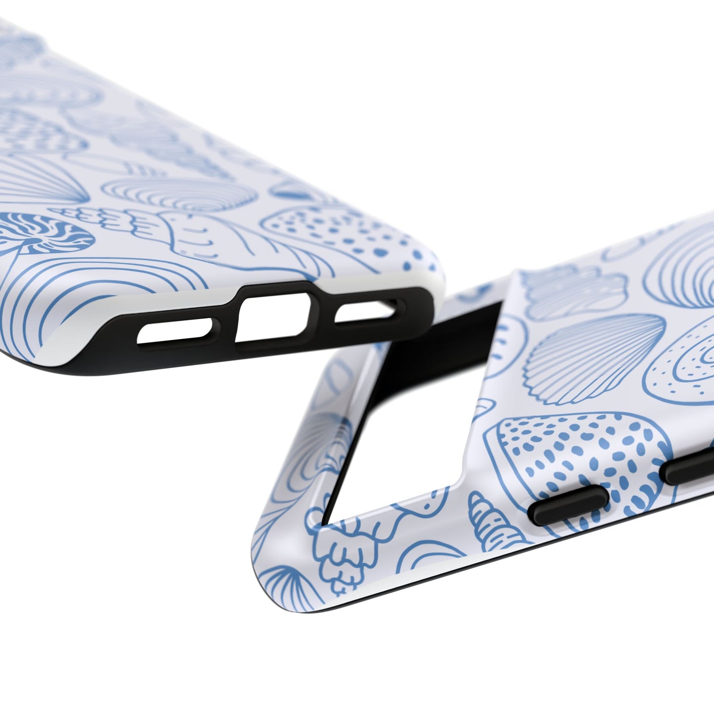 Coastal Blue Shells Phone Case