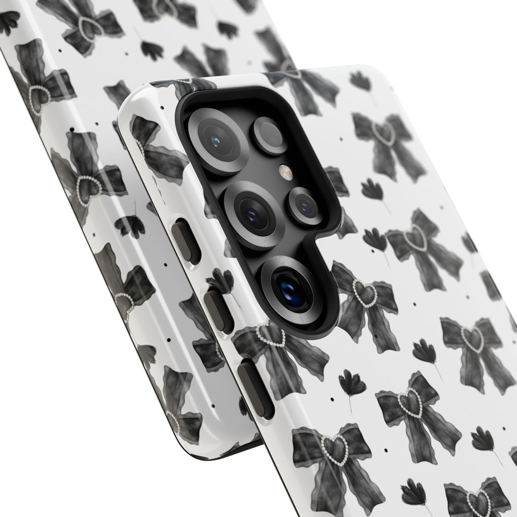 Midnight Bows Phone Case