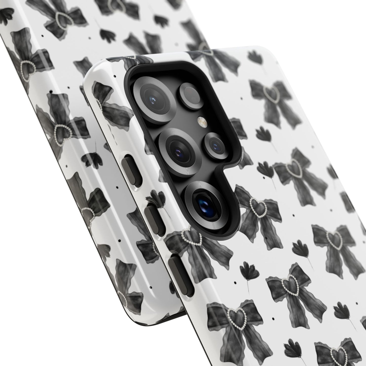 Midnight Bows Phone Case