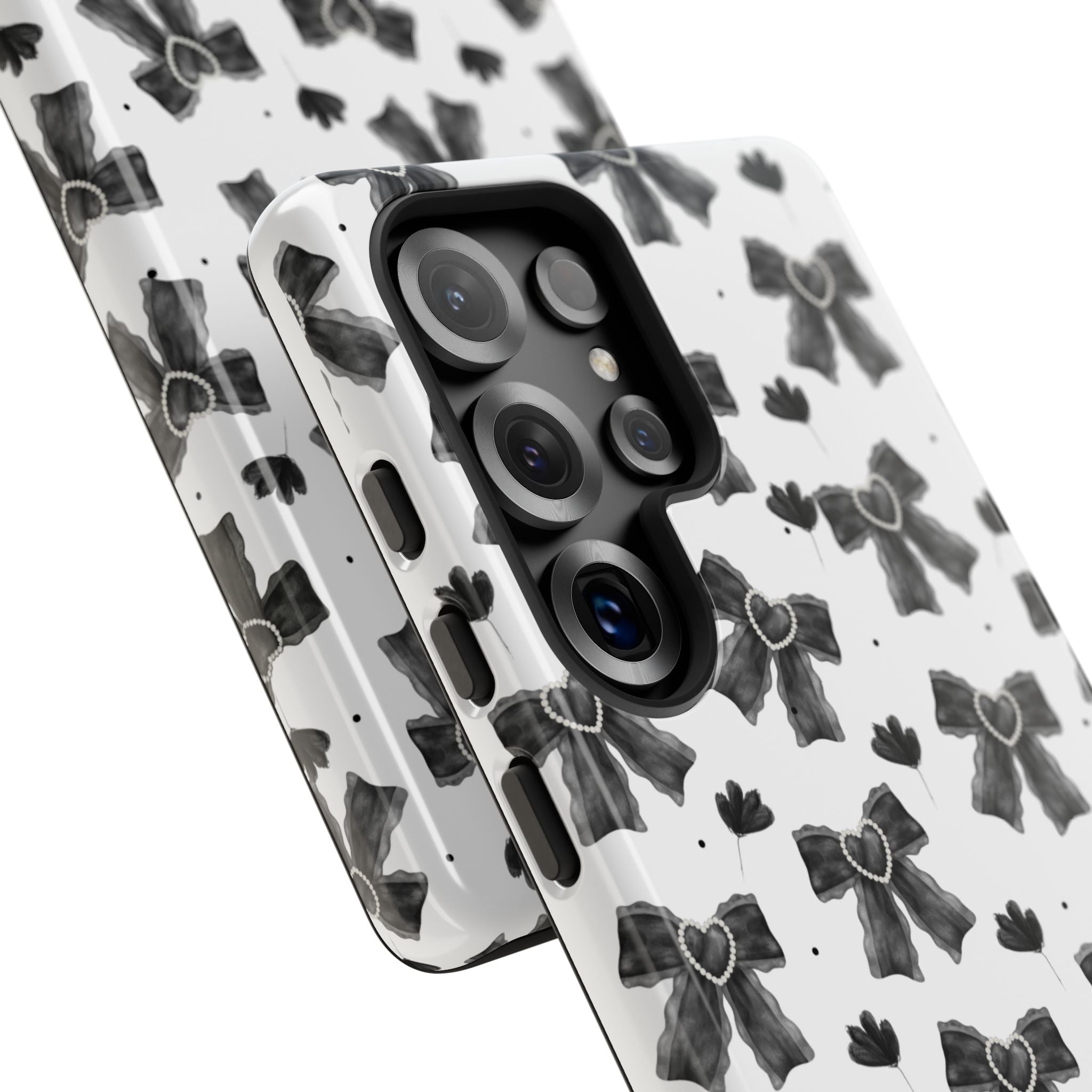 Midnight Bows Phone Case