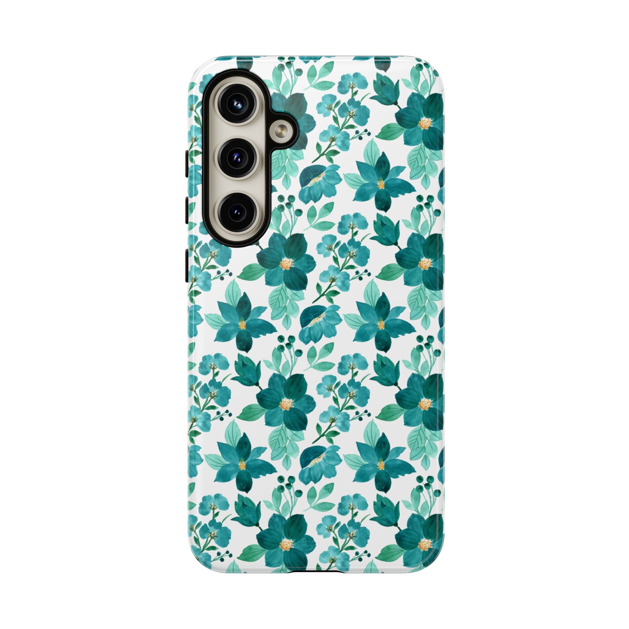 Emerald Blooms Phone Case