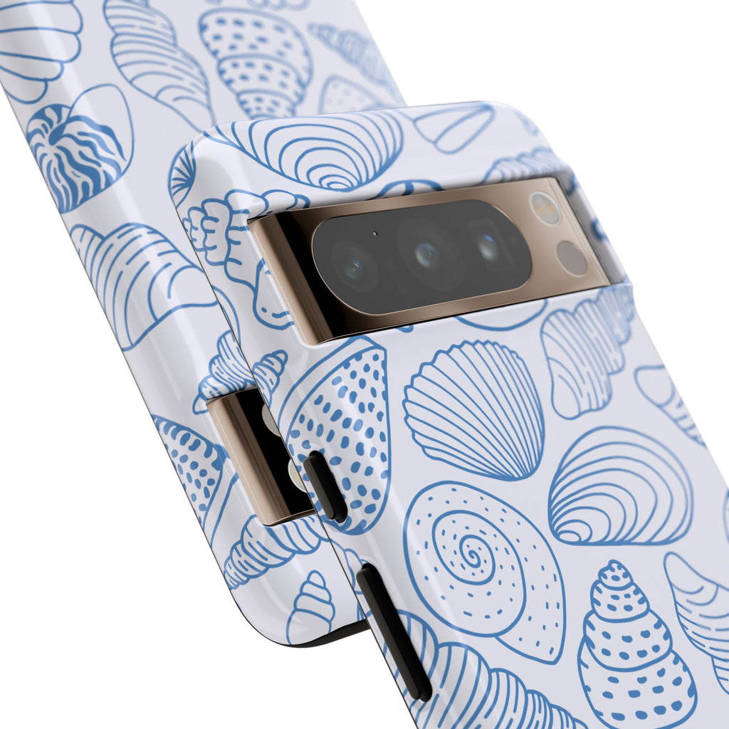 Coastal Blue Shells Phone Case
