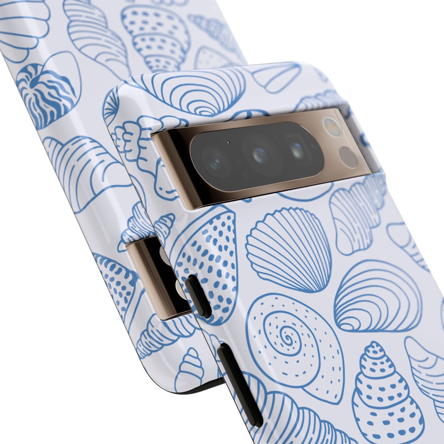 Coastal Blue Shells Phone Case