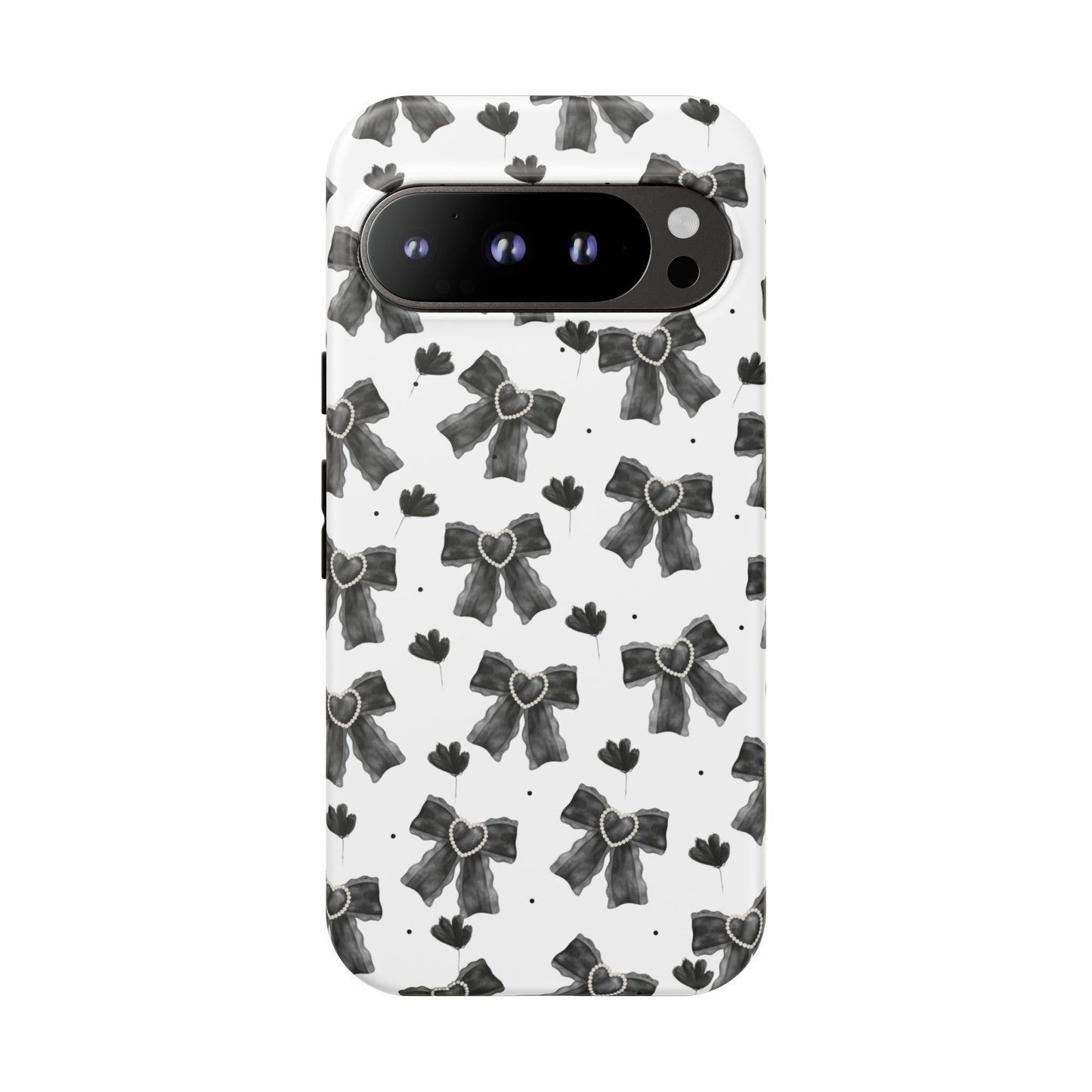 Midnight Bows Phone Case