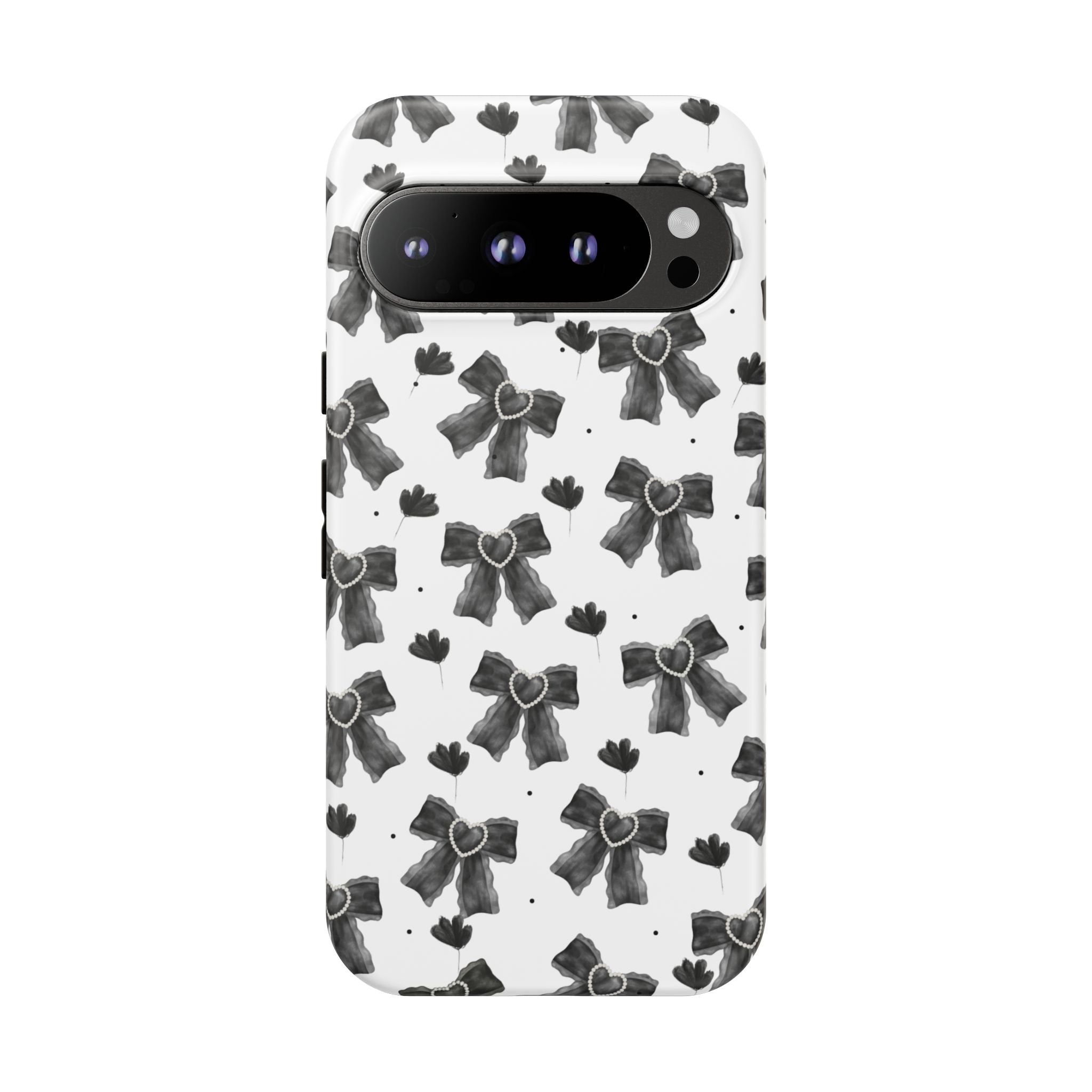 Midnight Bows Phone Case