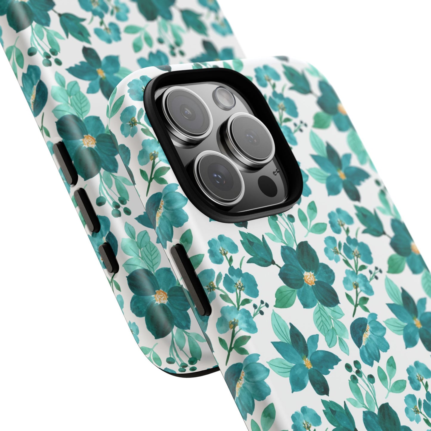 Emerald Blooms Phone Case