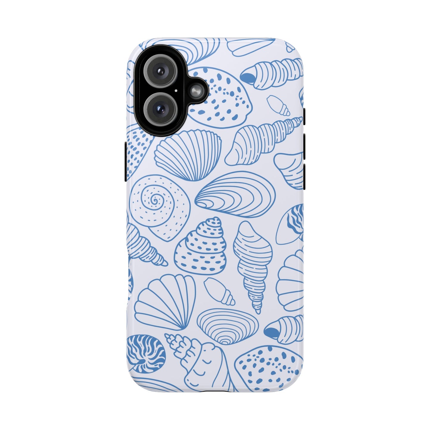 Coastal Blue Shells Phone Case