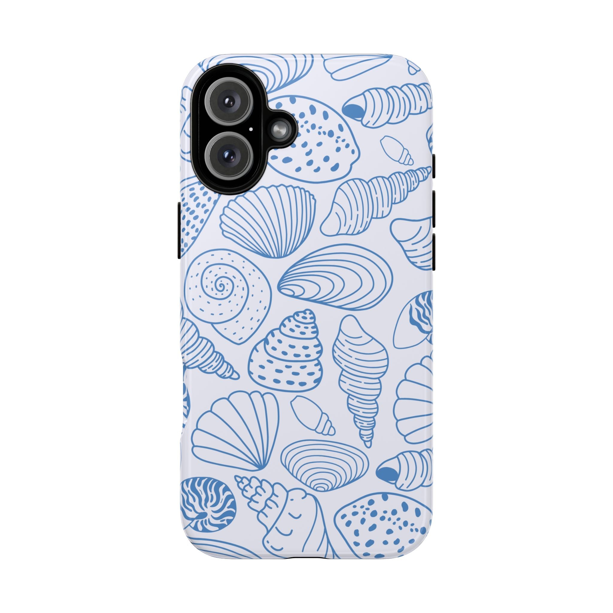 Coastal Blue Shells Phone Case