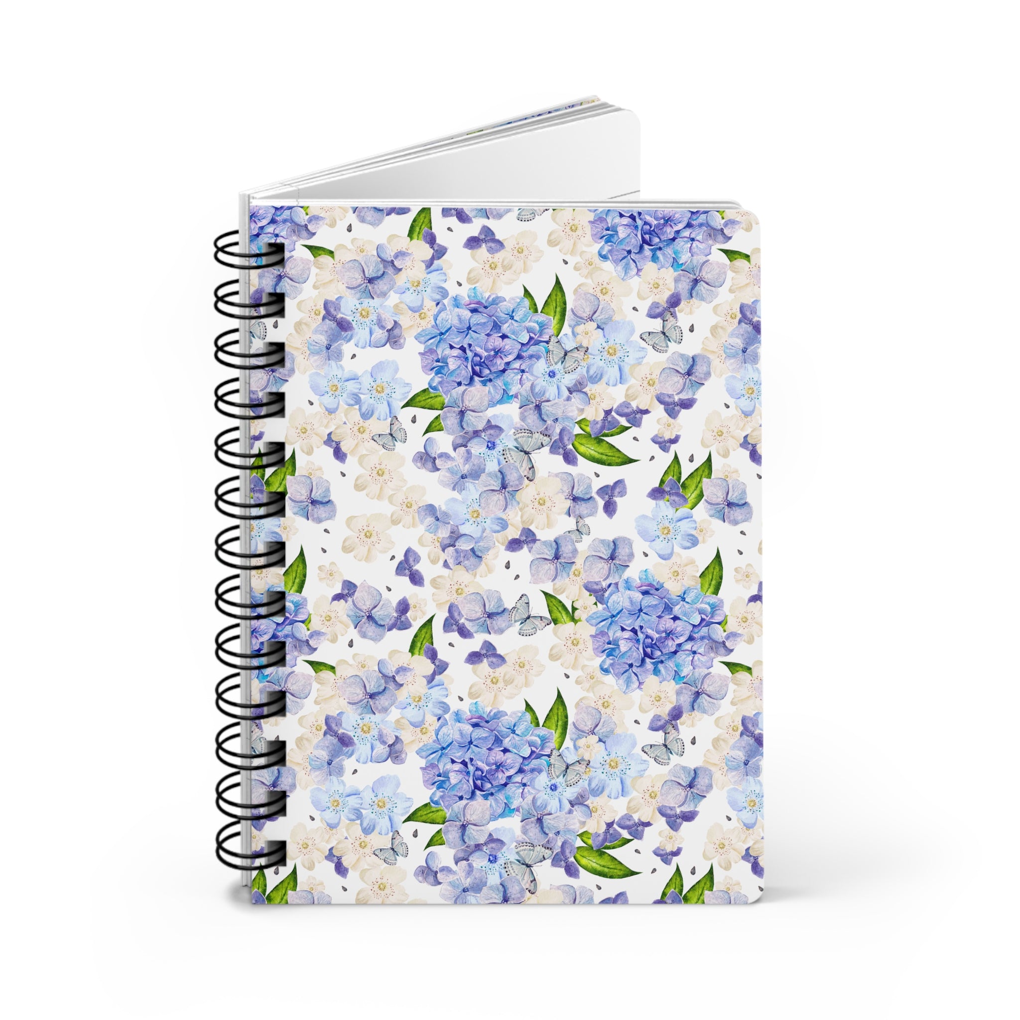 Hydrangea Haze Spiral Notebook