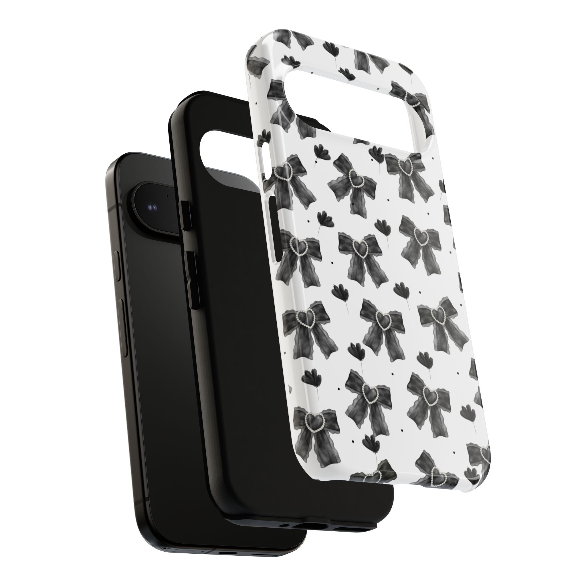 Midnight Bows Phone Case