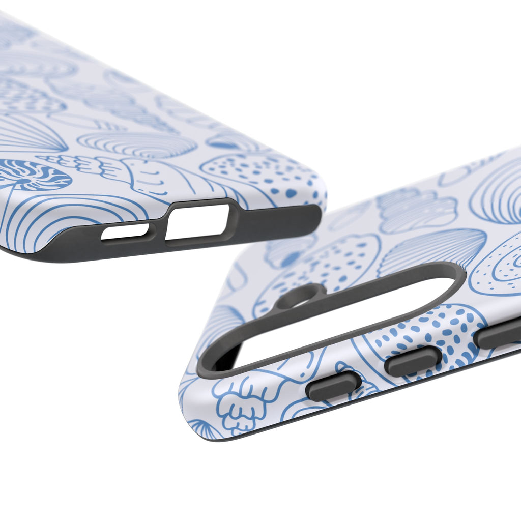 Coastal Blue Shells Phone Case