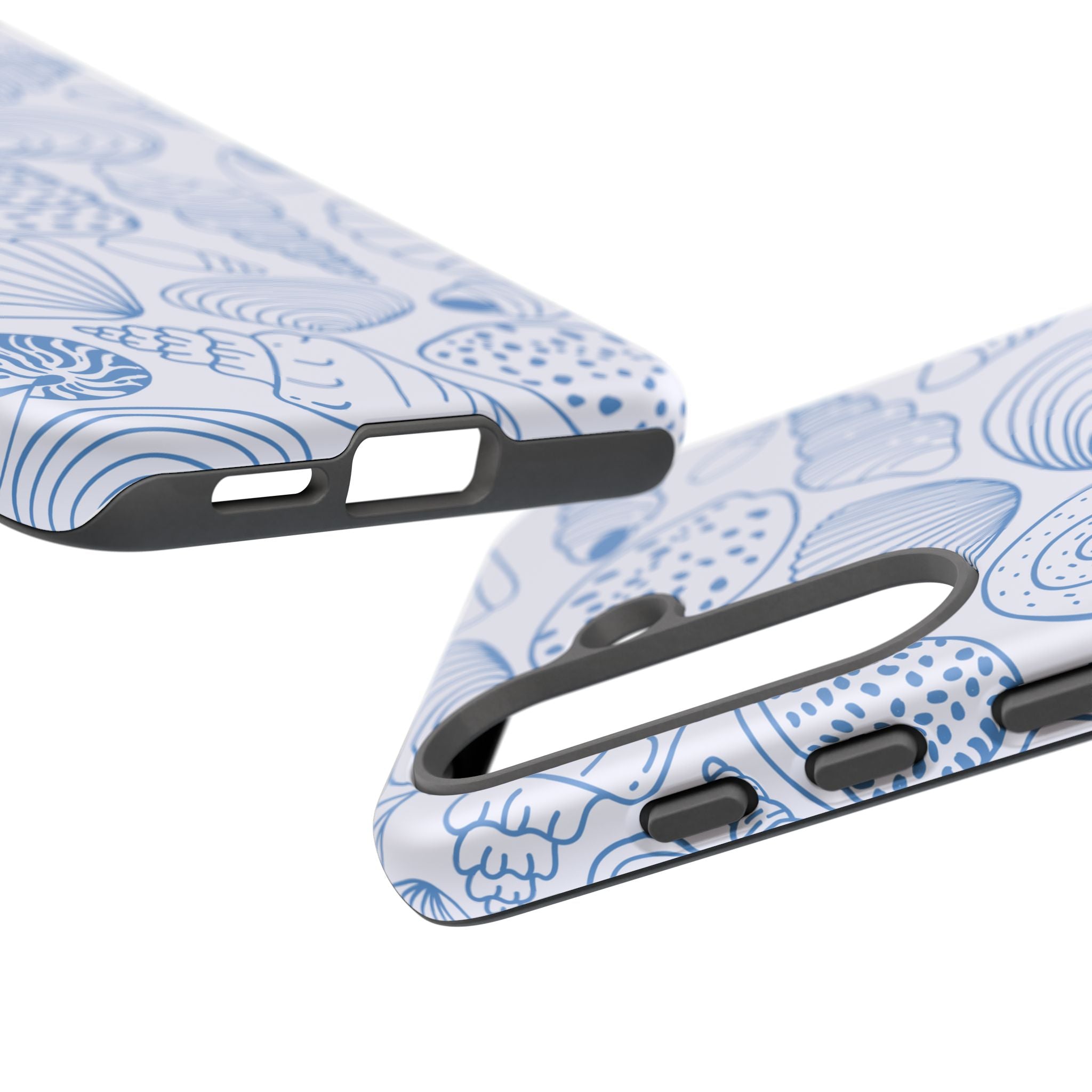Coastal Blue Shells Phone Case