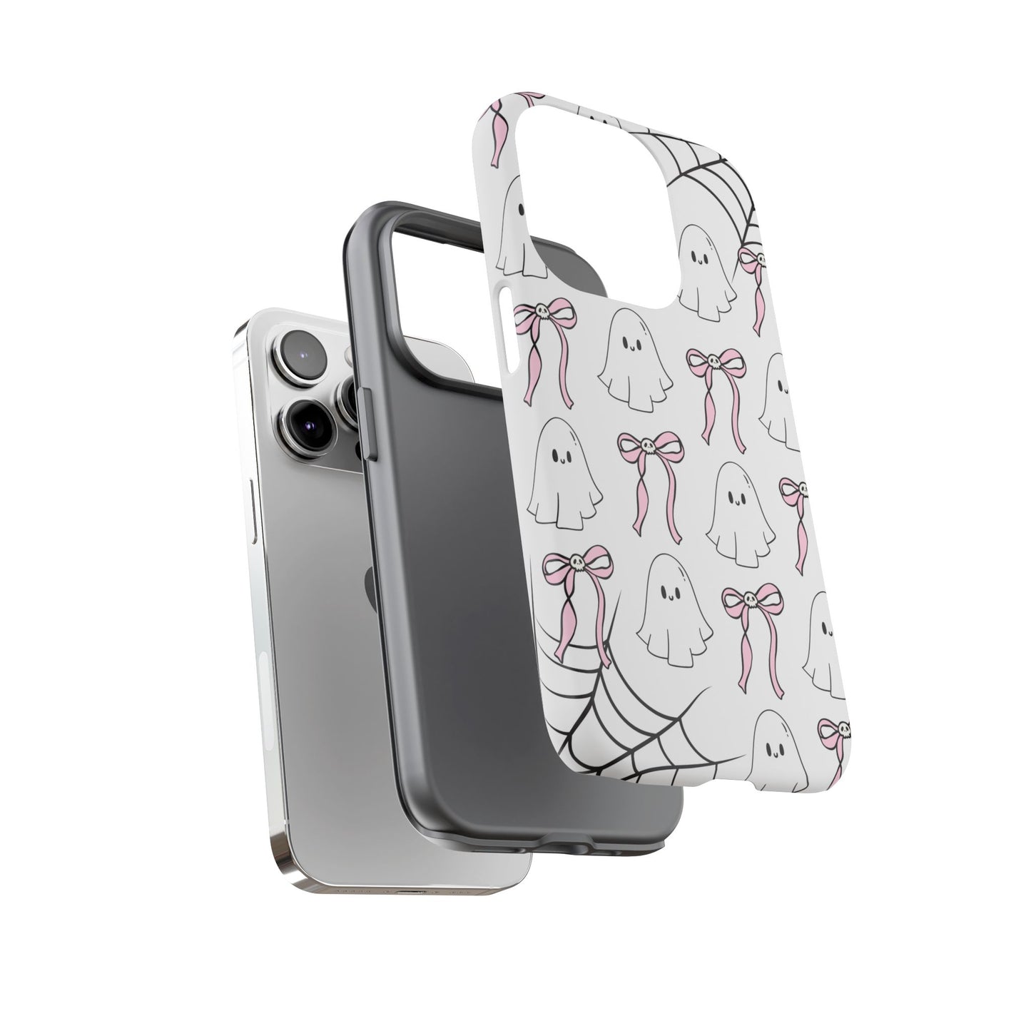 BOO! BOWS (Pink) Phone Case