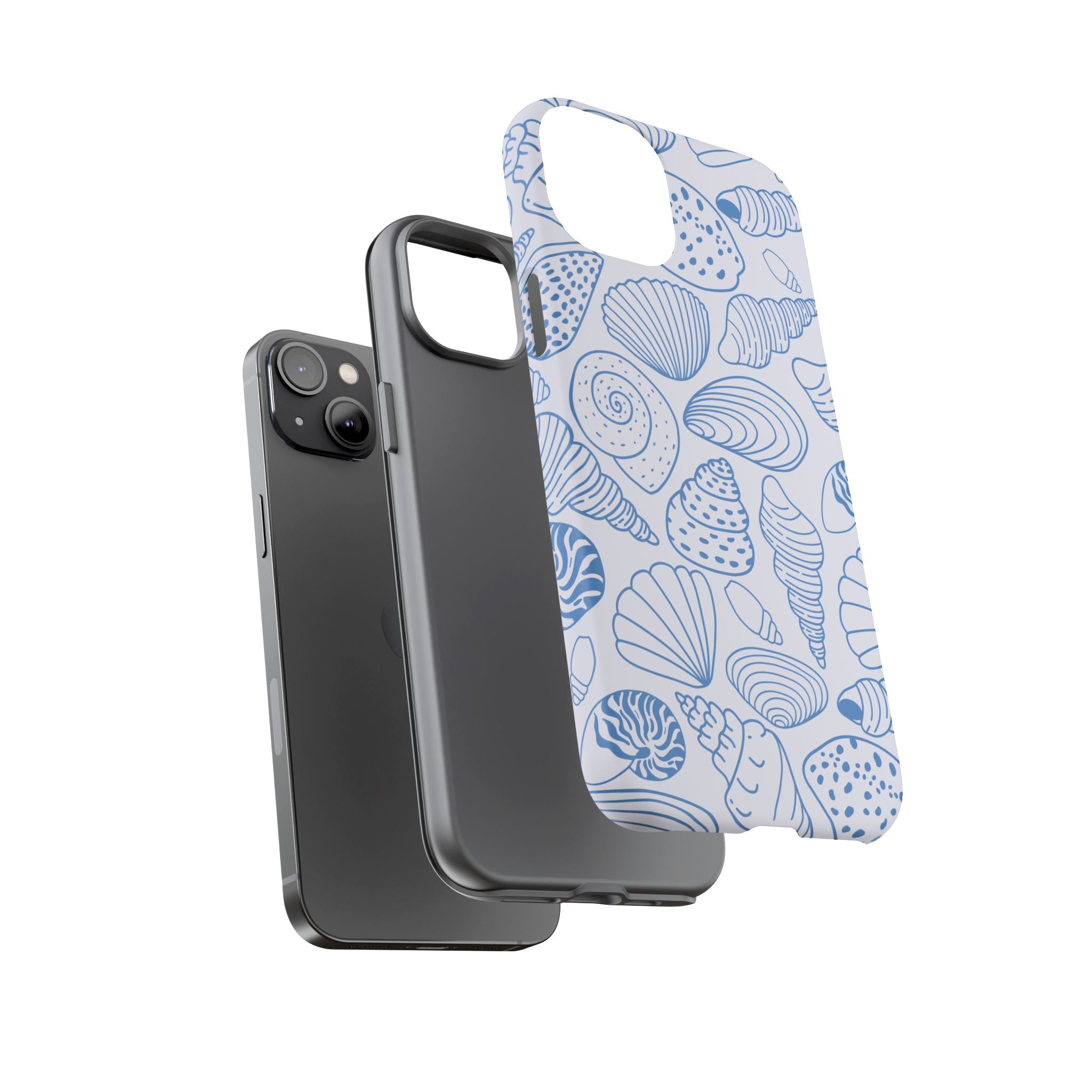 Coastal Blue Shells Phone Case