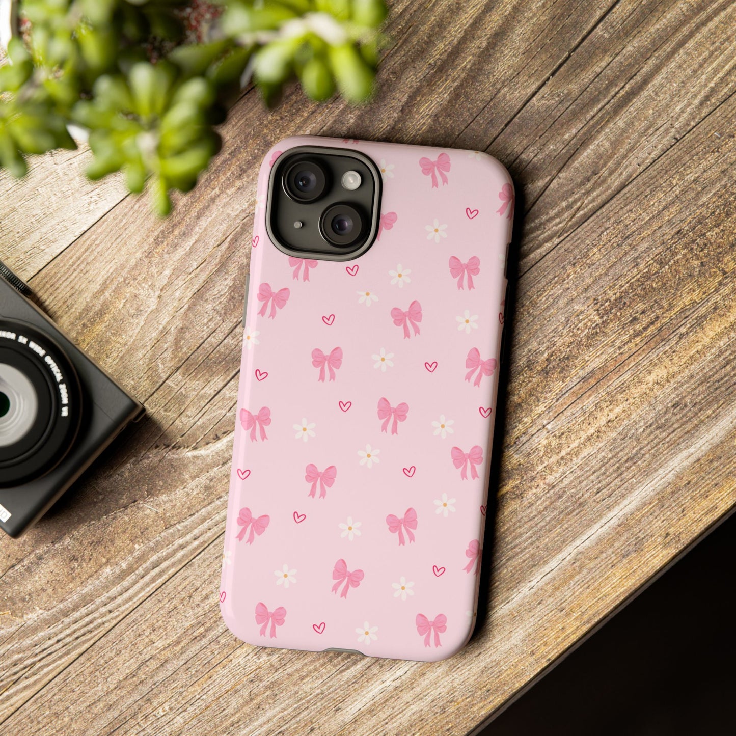 Blushing Bows Phone Case