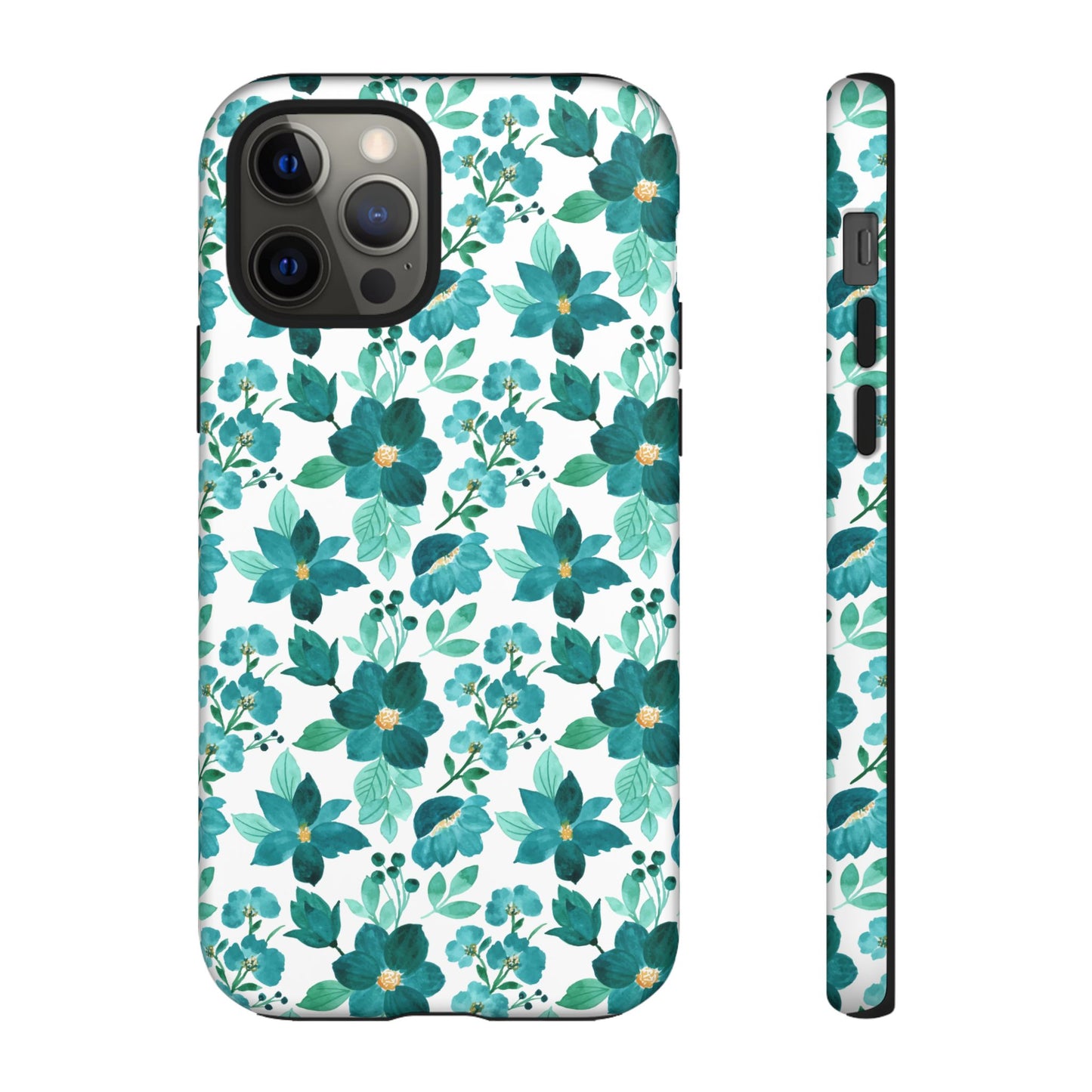 Emerald Blooms Phone Case