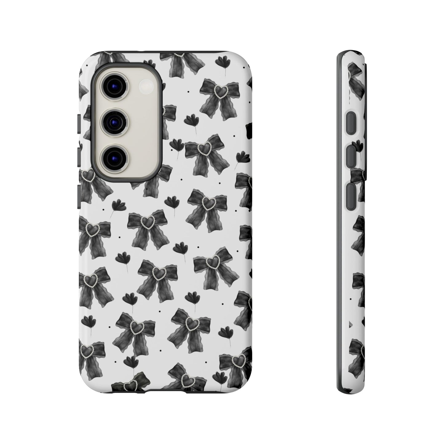 Midnight Bows Phone Case