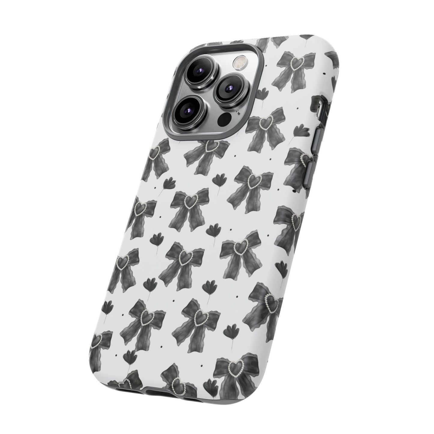 Midnight Bows Phone Case
