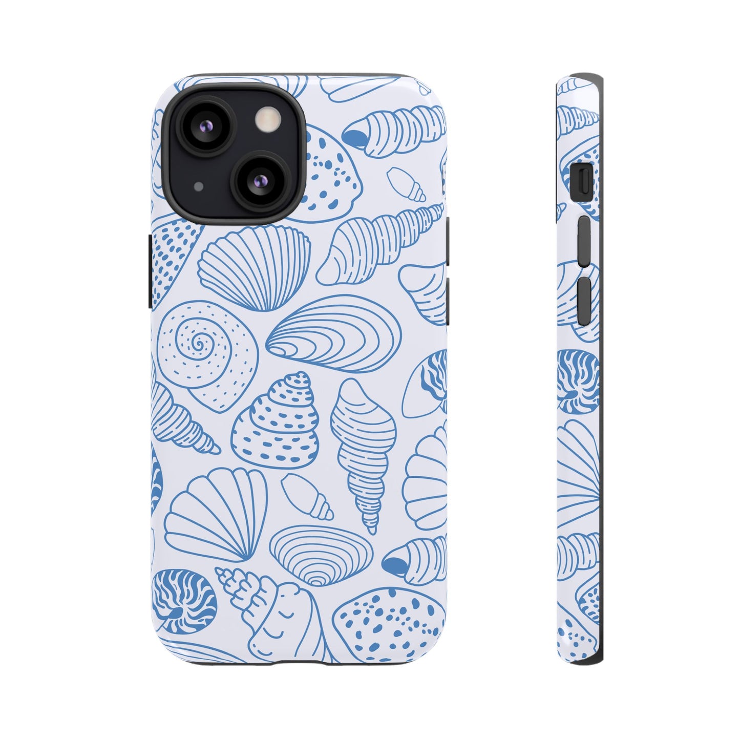 Coastal Blue Shells Phone Case
