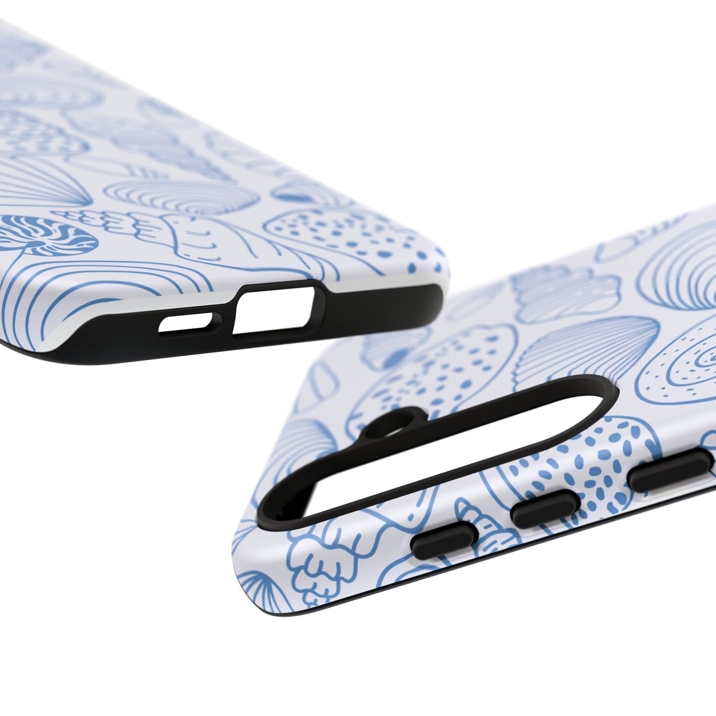 Coastal Blue Shells Phone Case