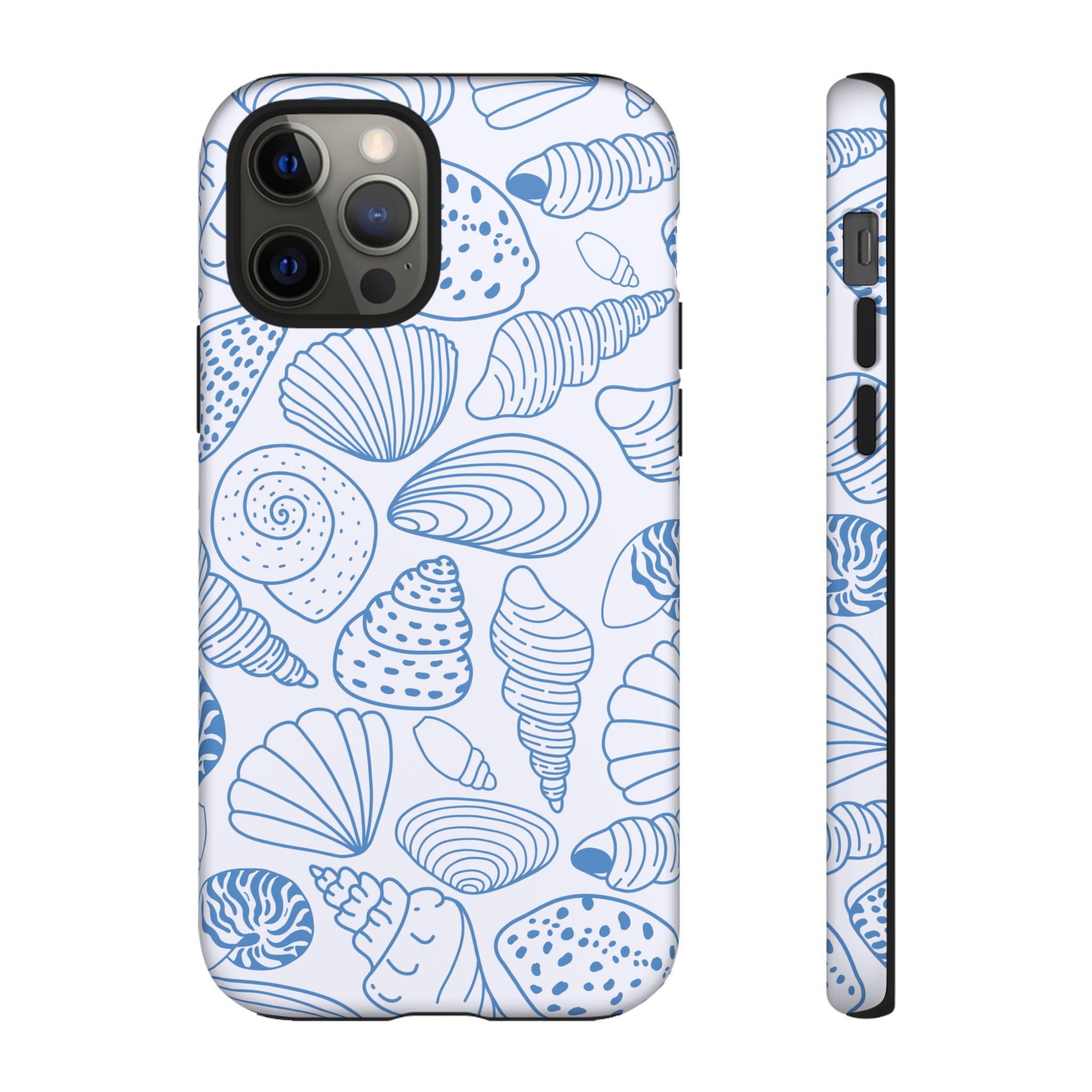 Coastal Blue Shells Phone Case